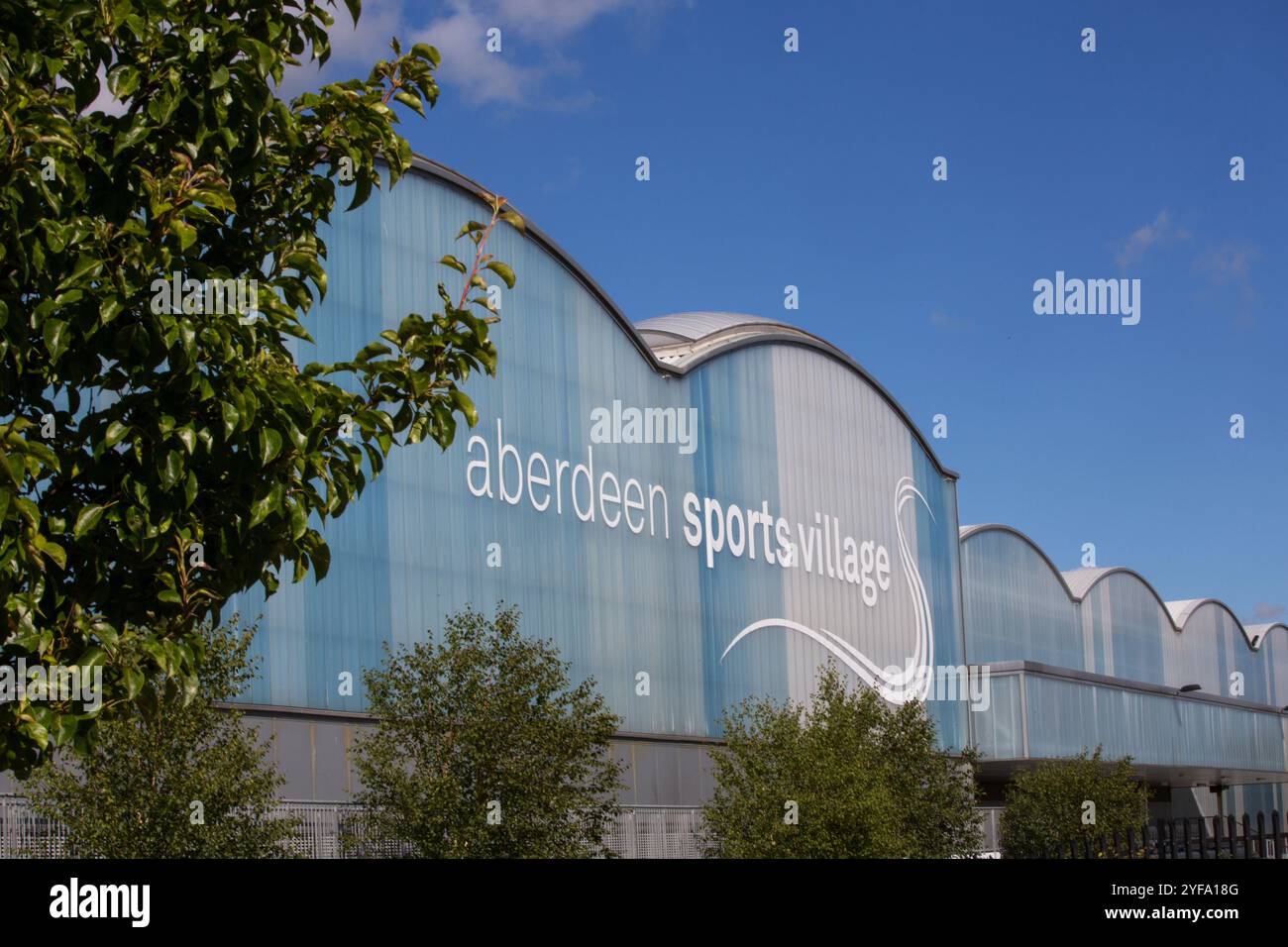 Aberdeen Sports Village in Aberdeen, schottland Stockfoto