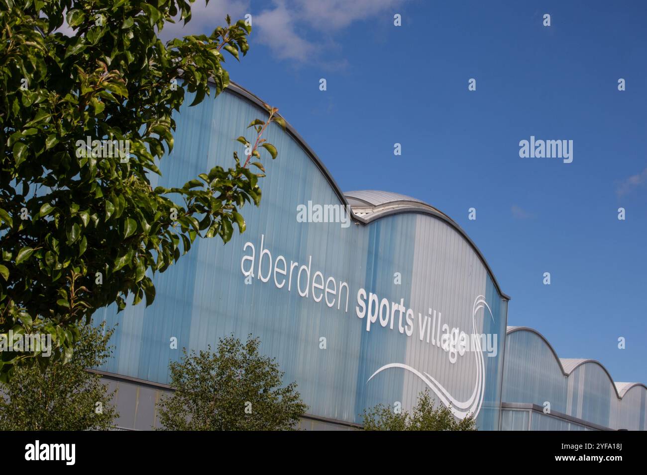 Aberdeen Sports Village in Aberdeen, schottland Stockfoto