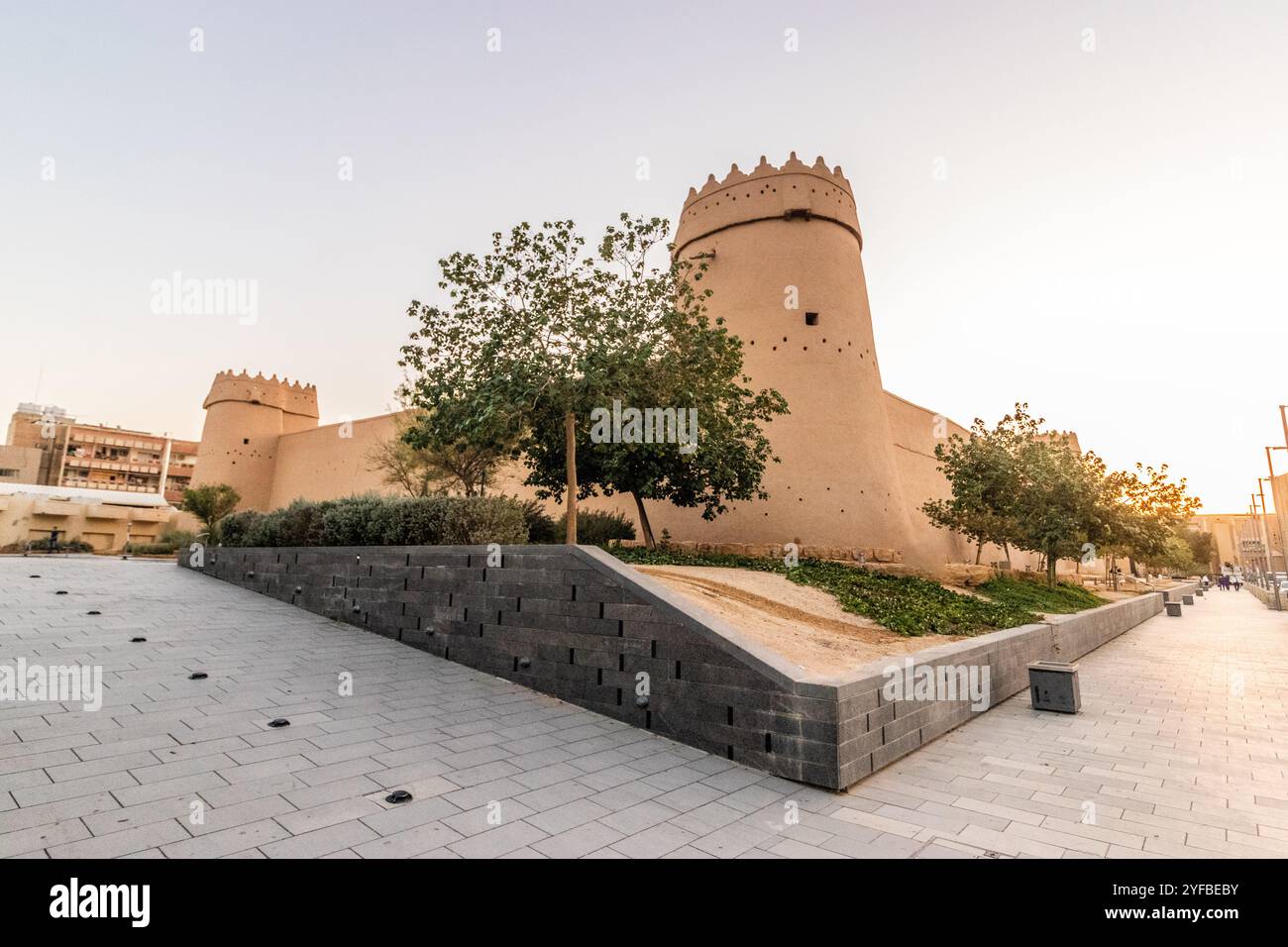 Masmak Fort in Riad, Saudi-Arabien Stockfoto