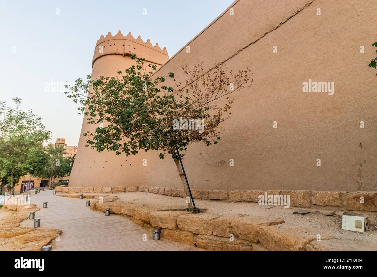 Masmak Fort in Riad, Saudi-Arabien Stockfoto