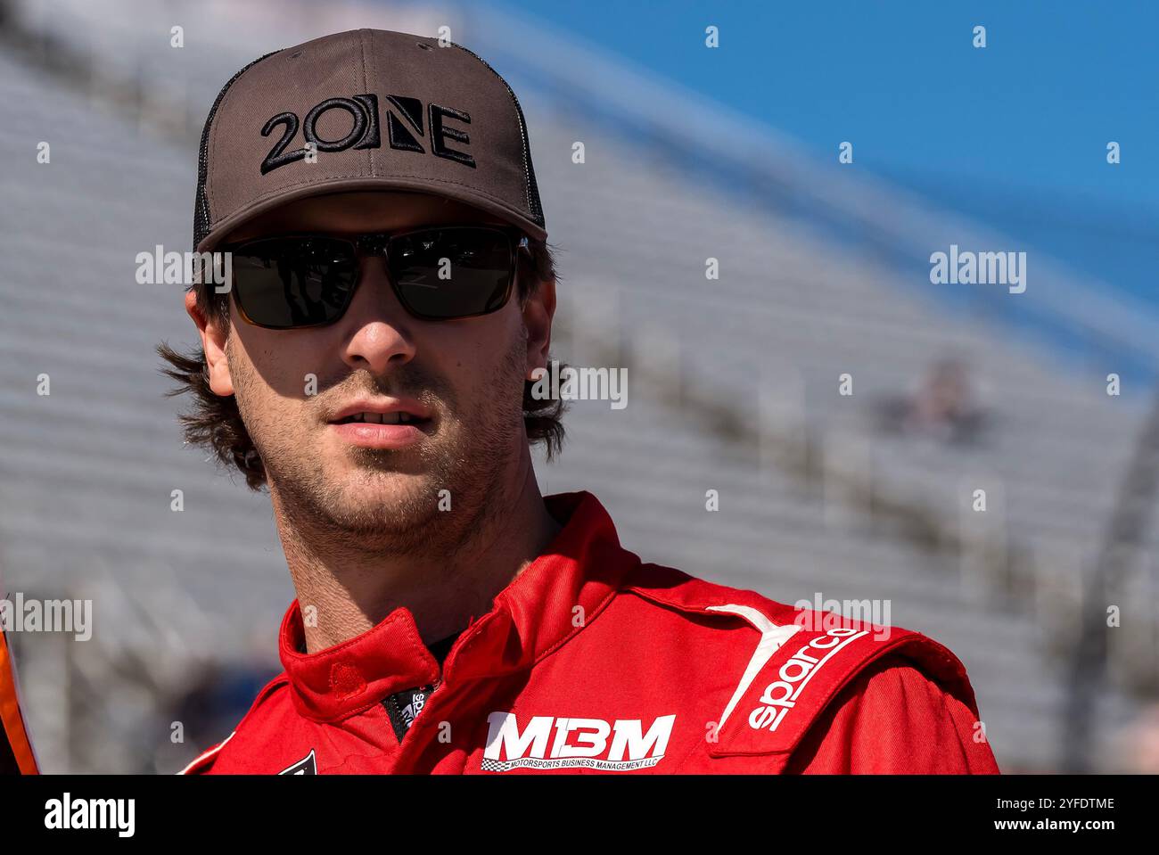 Ridgeway, Va, USA. November 2024. JOSH BILICKI (66), Fahrer der NASCAR Cup Series, aus Menomonee Falls, WI, bereitet sich auf das Xfinity 500 auf dem Martinsville Speedway in Ridgeway, VA vor. (Kreditbild: © Walter G. Arce Sr./ASP via ZUMA Press Wire) NUR REDAKTIONELLE VERWENDUNG! Nicht für kommerzielle ZWECKE! Stockfoto