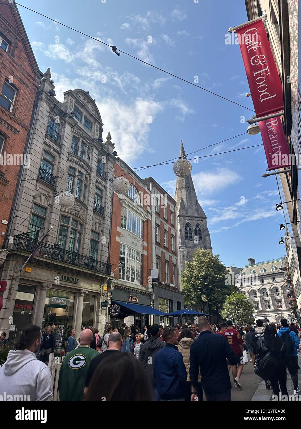 Ein wunderschöner Galway-Tag im August Stockfoto