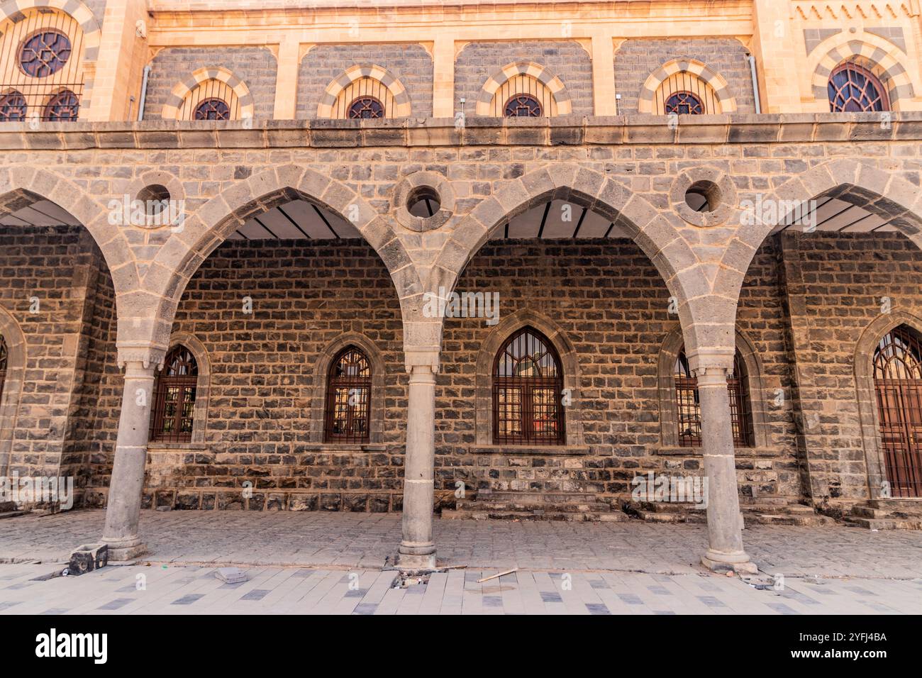Ehemaliger Bahnhof der Hejaz-Eisenbahn in Medina, Saudi-Arabien Stockfoto