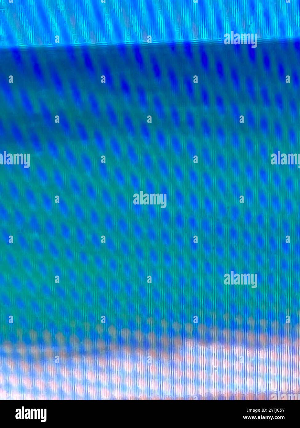Gepixeltes Meer aus Blau und Rosa – digitales Texturbild - Smartphone-aufgenommenes Stockfoto