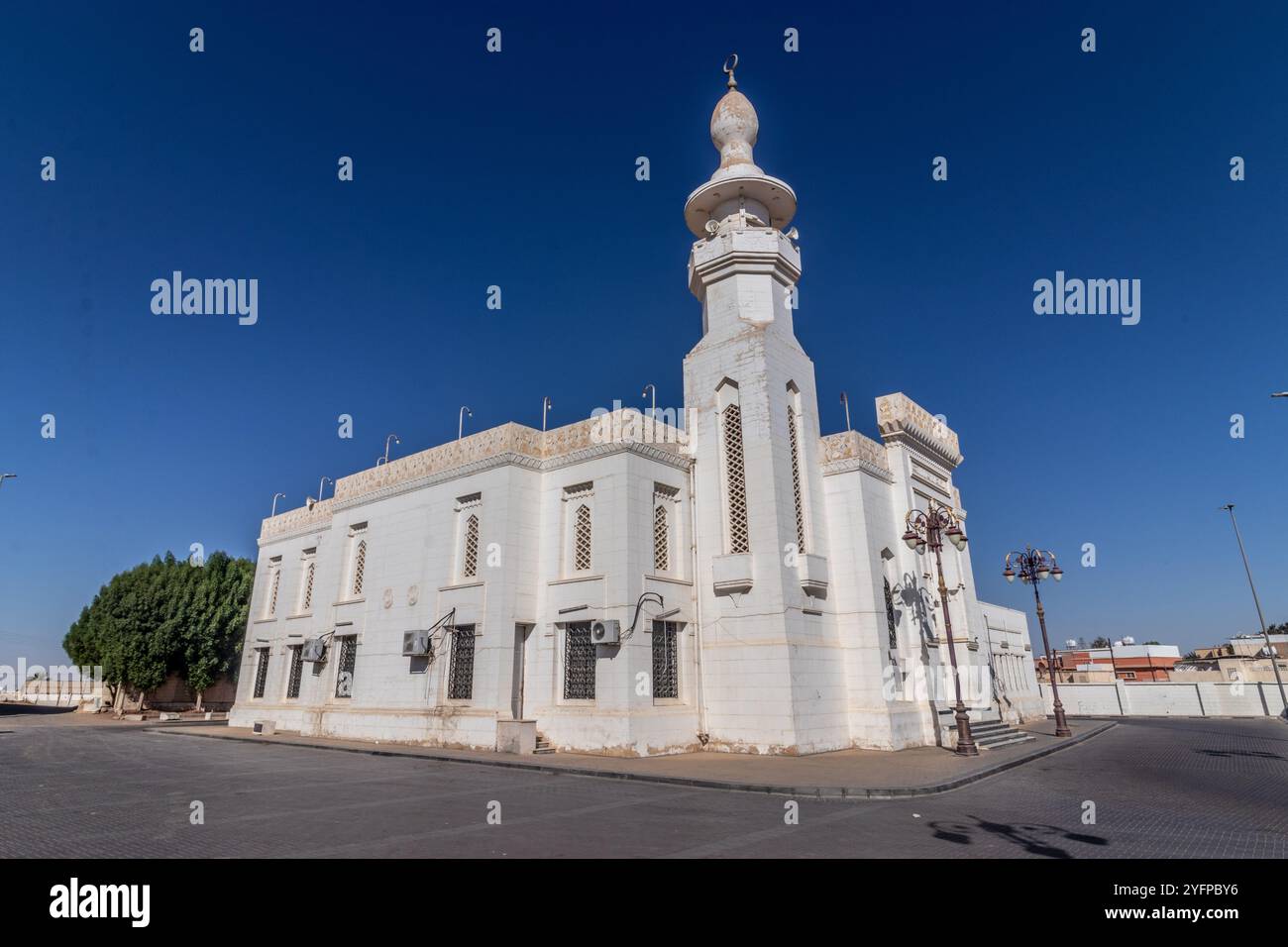 Al-Tawbah-Moschee in Tabuk, Saudi-Arabien Stockfoto