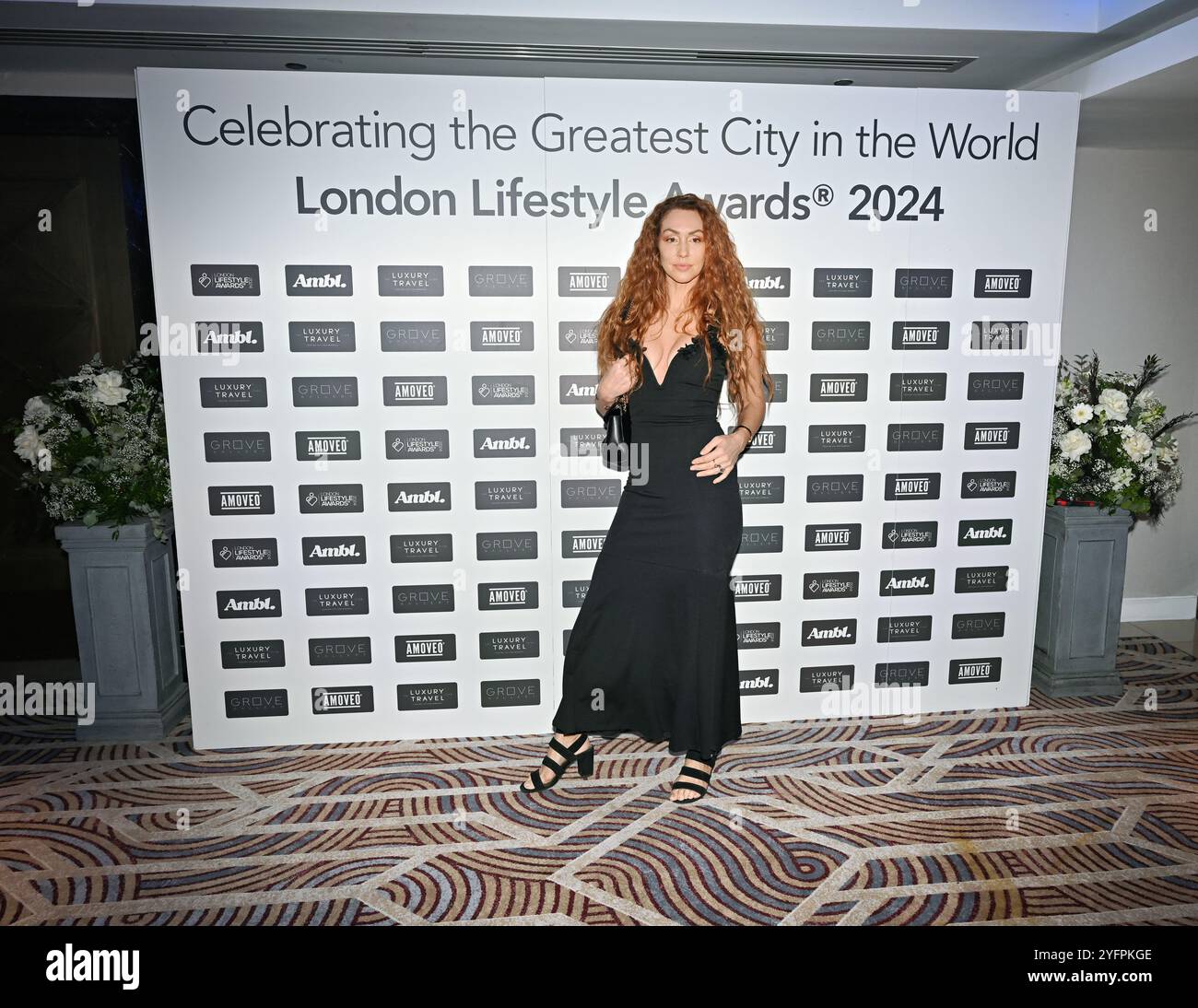 LONDON, GROSSBRITANNIEN. November 2024. Camilla Goodwill nimmt an den London Lifestyle Awards 2024 im Royal Lancaster London, Großbritannien, Teil. (Foto von 李世惠/siehe Li/Picture Capital) Credit: Siehe Li/Picture Capital/Alamy Live News Stockfoto