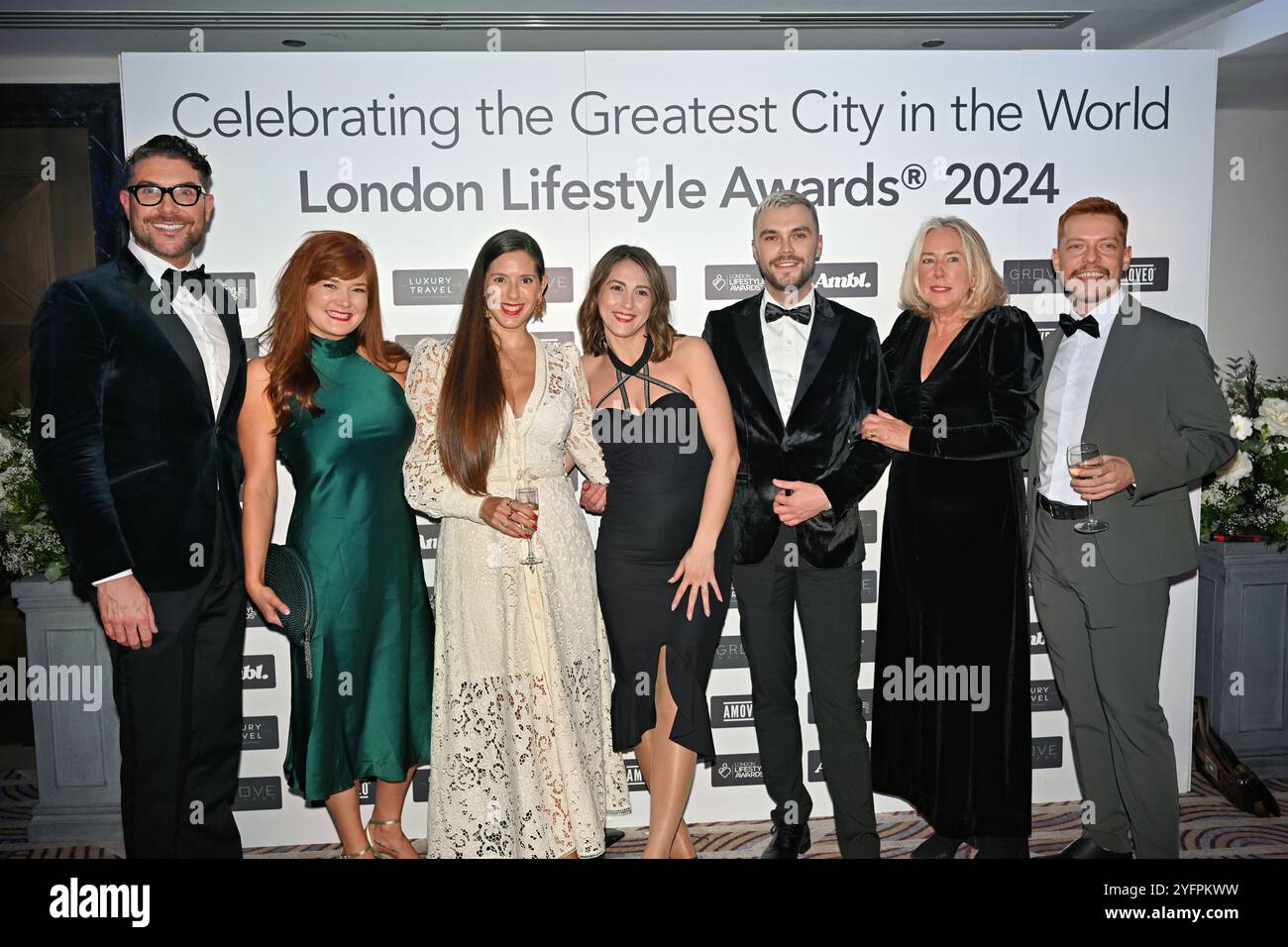 LONDON, GROSSBRITANNIEN. November 2024. Die London Lifestyle Awards 2024 im Royal Lancaster London, Großbritannien. (Foto von 李世惠/siehe Li/Picture Capital) Credit: Siehe Li/Picture Capital/Alamy Live News Stockfoto