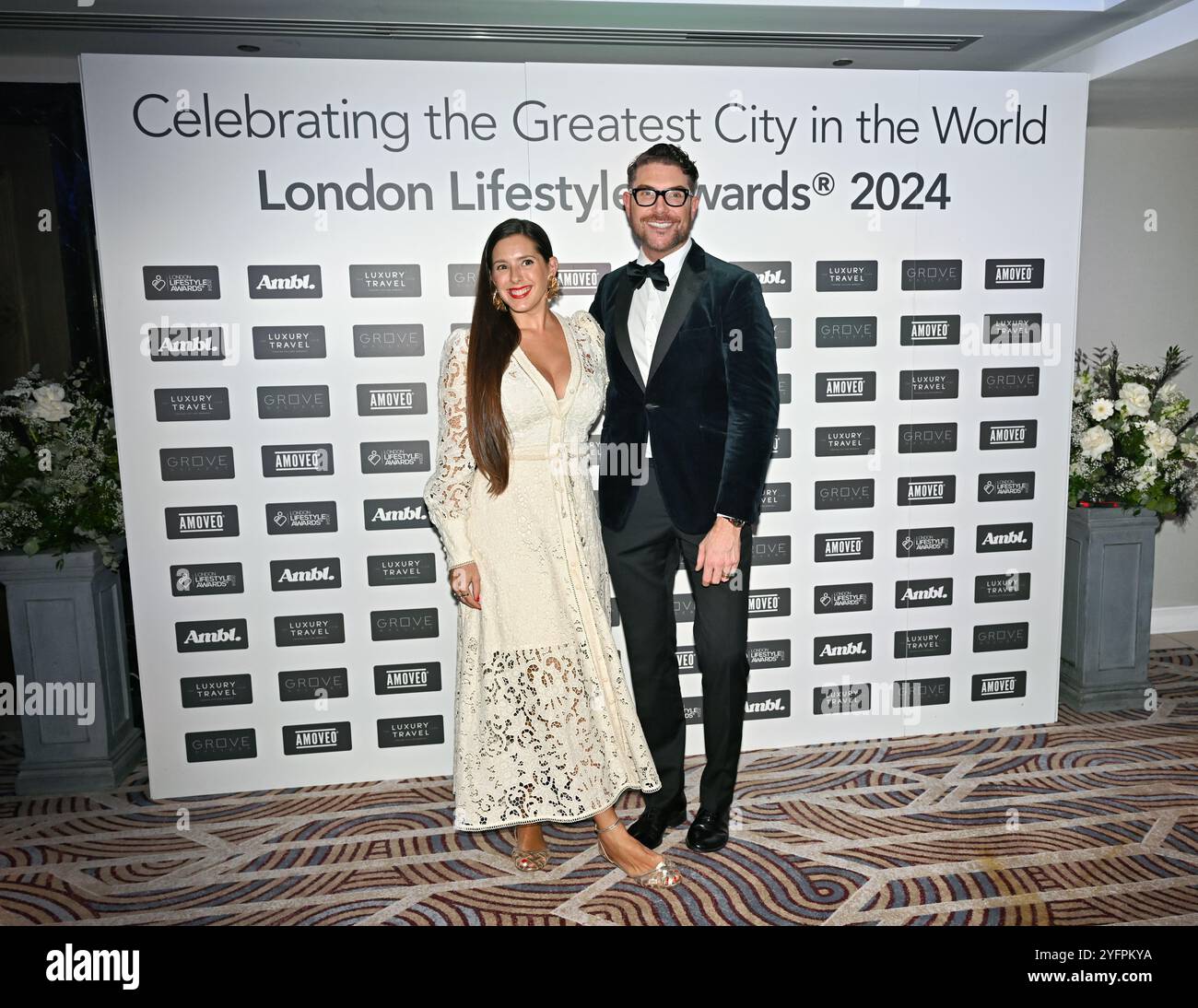 LONDON, GROSSBRITANNIEN. November 2024. Die London Lifestyle Awards 2024 im Royal Lancaster London, Großbritannien. (Foto von 李世惠/siehe Li/Picture Capital) Credit: Siehe Li/Picture Capital/Alamy Live News Stockfoto