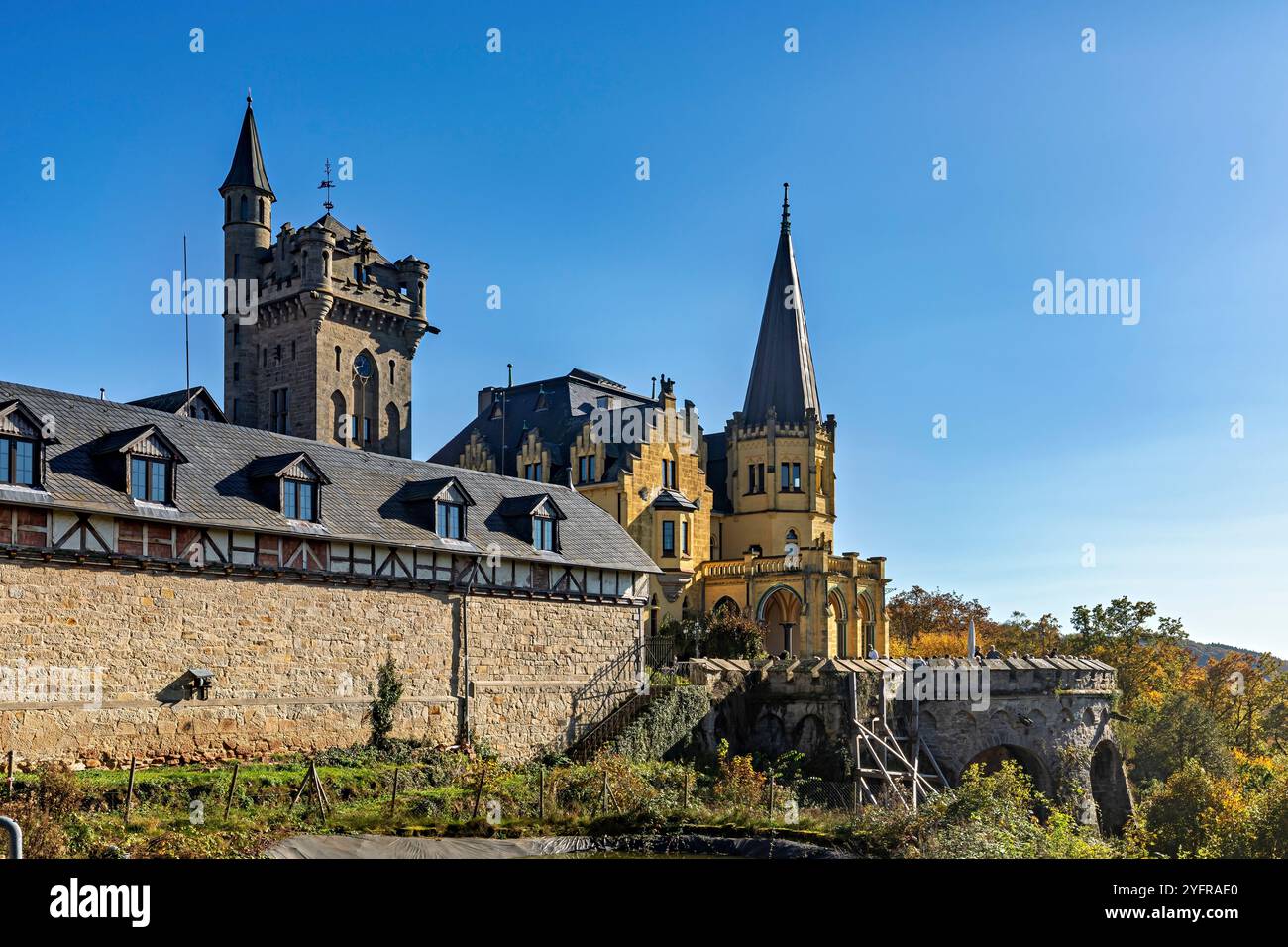 Schloss Rothestein bei Bad Sooden Allendorf Stockfoto