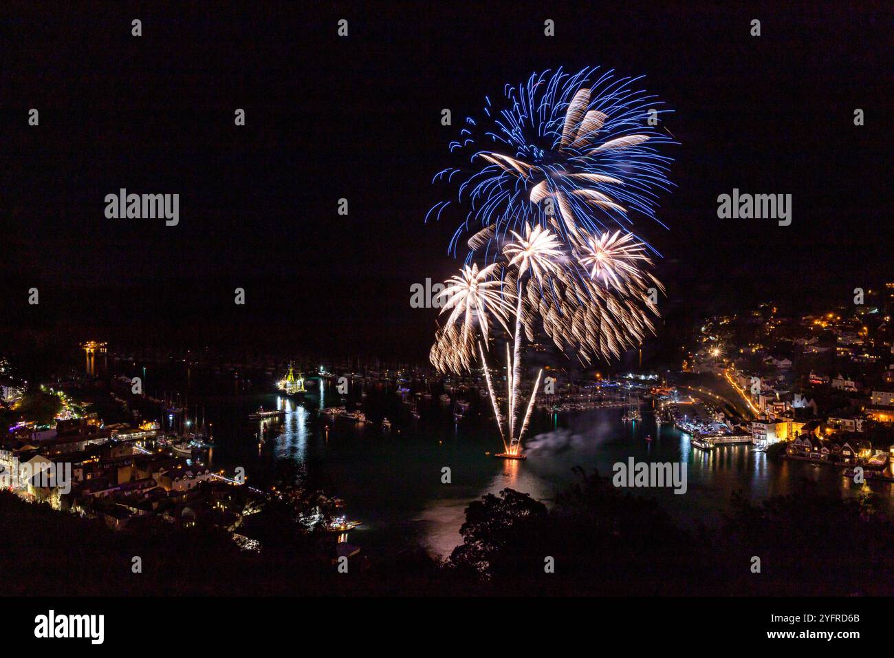Dartmouth Fireworks Display 2019 Stockfoto