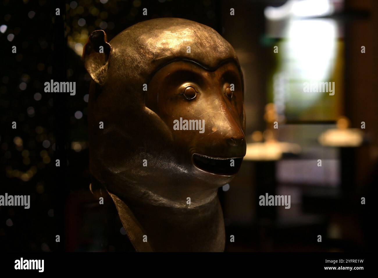 Die drei Bilder seltener Schätze aus den kaiserlichen Gärten der Qing-Dynastie stellen die höchsten künstlerischen Errungenschaften der chinesischen Nation dar Stockfoto