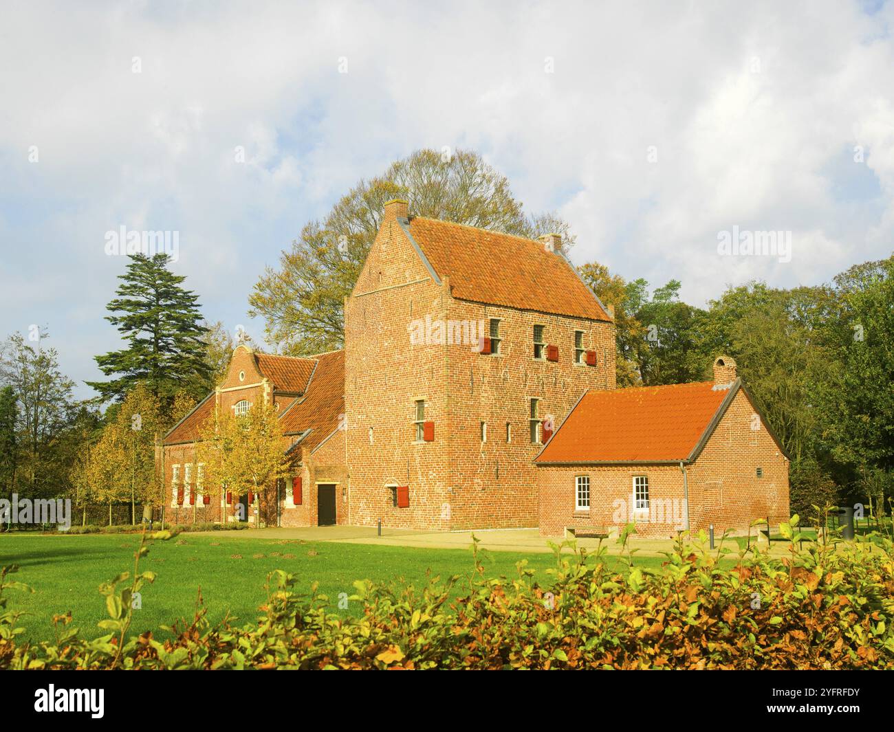 Steinhaus Bunderhee, Museum, Bunde, Niedersachsen, Ostfriesland, Deutschland, Europa Stockfoto