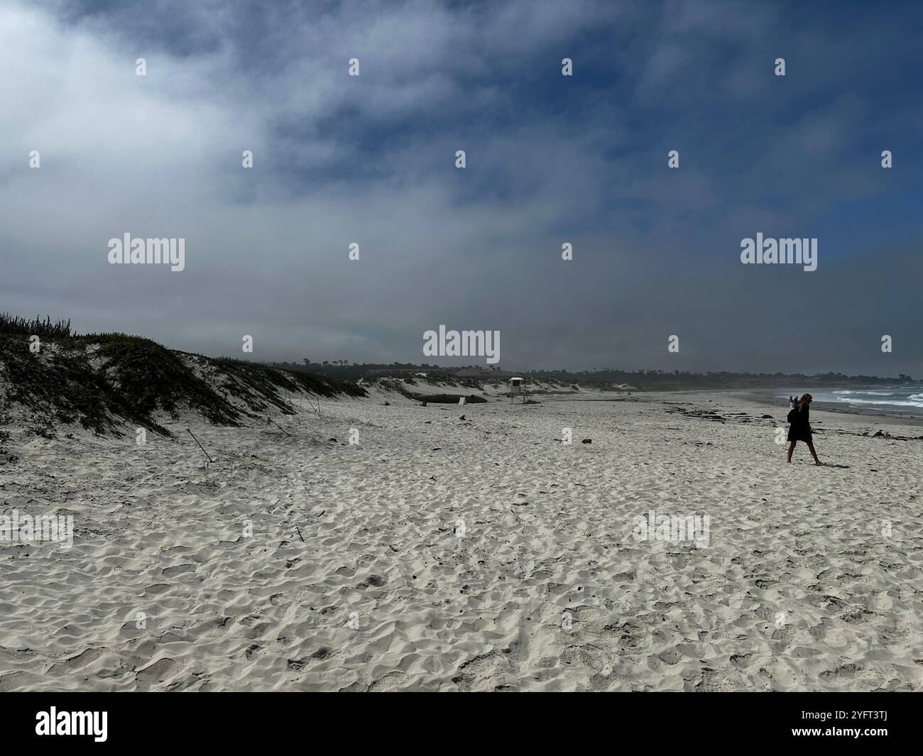 California Beach Day - Smartphone-aufgenommenes Stockfoto