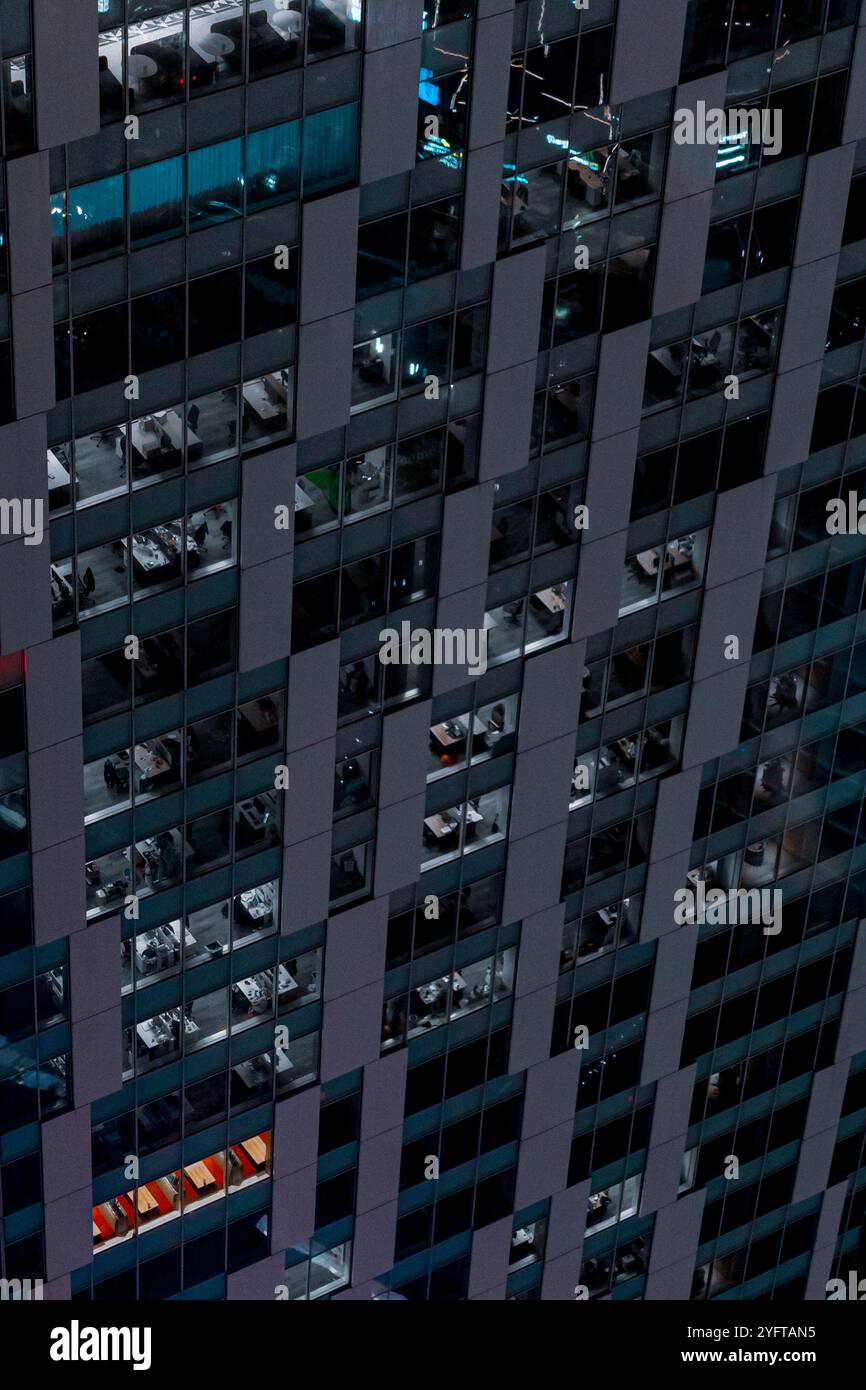 Skyline von Tokio bei Nacht, Blick vom Shibuya Sky Building, Tokio © Giorgia de Dato Stockfoto