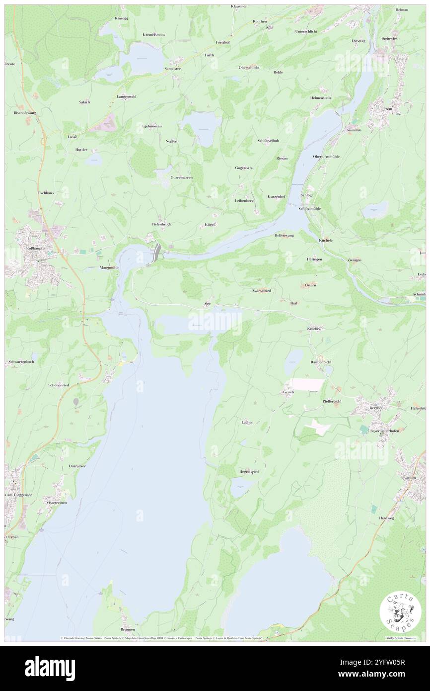 Illasbergsee, DE, Deutschland, Bayern, N 47 38' 33''', N 10 45' 39''', Karte, Cartascapes Map veröffentlicht 2024. Erkunden Sie Cartascapes, eine Karte, die die vielfältigen Landschaften, Kulturen und Ökosysteme der Erde enthüllt. Reisen Sie durch Zeit und Raum und entdecken Sie die Verflechtungen der Vergangenheit, Gegenwart und Zukunft unseres Planeten. Stockfoto