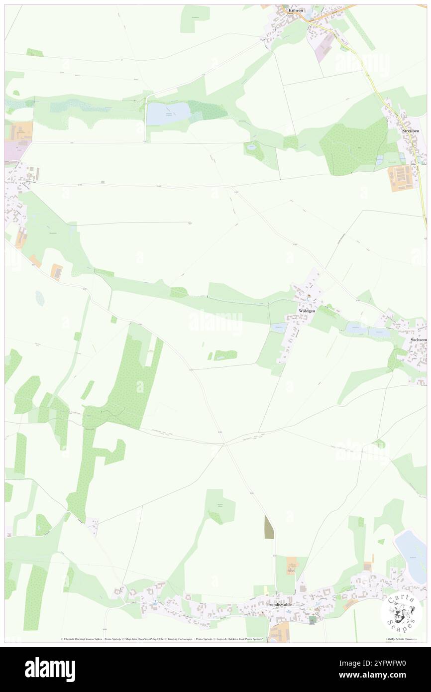 Waeldgen, DE, Deutschland, Sachsen, N 51 19' 15''', N 12 50' 37''', Karte, Cartascapes Map 2024 veröffentlicht. Erkunden Sie Cartascapes, eine Karte, die die vielfältigen Landschaften, Kulturen und Ökosysteme der Erde enthüllt. Reisen Sie durch Zeit und Raum und entdecken Sie die Verflechtungen der Vergangenheit, Gegenwart und Zukunft unseres Planeten. Stockfoto