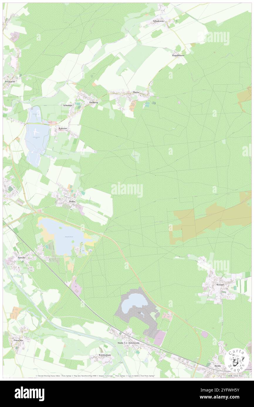 Dobra, DE, Deutschland, Thüringen, N 50 55' 3'', N 12 15' 44''', Karte, Cartascapes Map, veröffentlicht 2024. Erkunden Sie Cartascapes, eine Karte, die die vielfältigen Landschaften, Kulturen und Ökosysteme der Erde enthüllt. Reisen Sie durch Zeit und Raum und entdecken Sie die Verflechtungen der Vergangenheit, Gegenwart und Zukunft unseres Planeten. Stockfoto