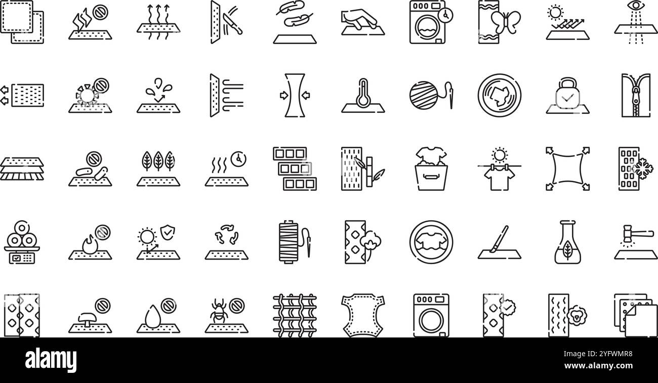 Hochwertige Sammlung von Vektorsymbolen mit editierbarer Kontur. Ideal für professionelle und kreative Projekte. Stock Vektor