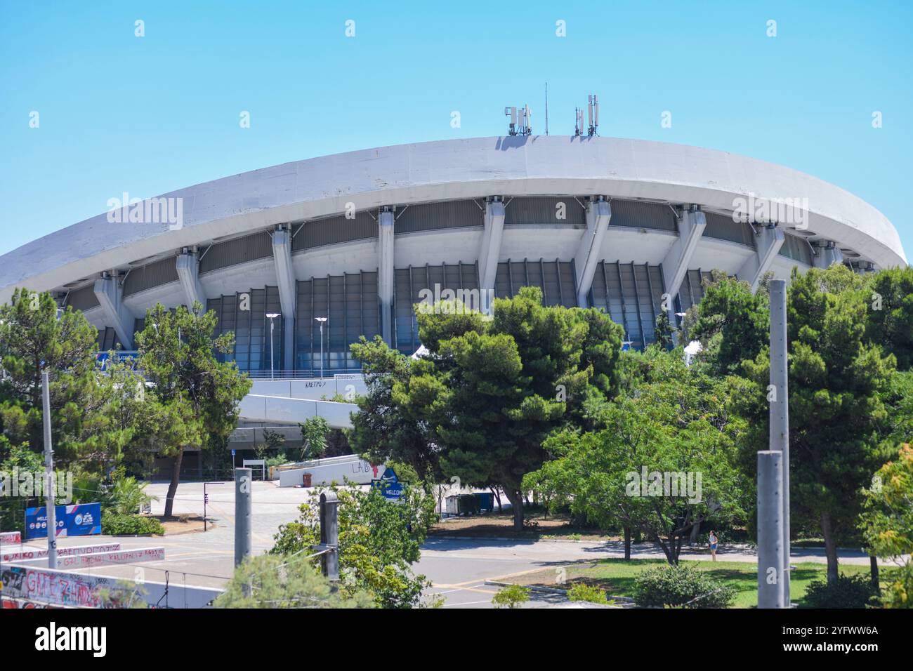 Friedens- und Freundschaftsstadion. Piräus, Athen. Griechenland Stockfoto