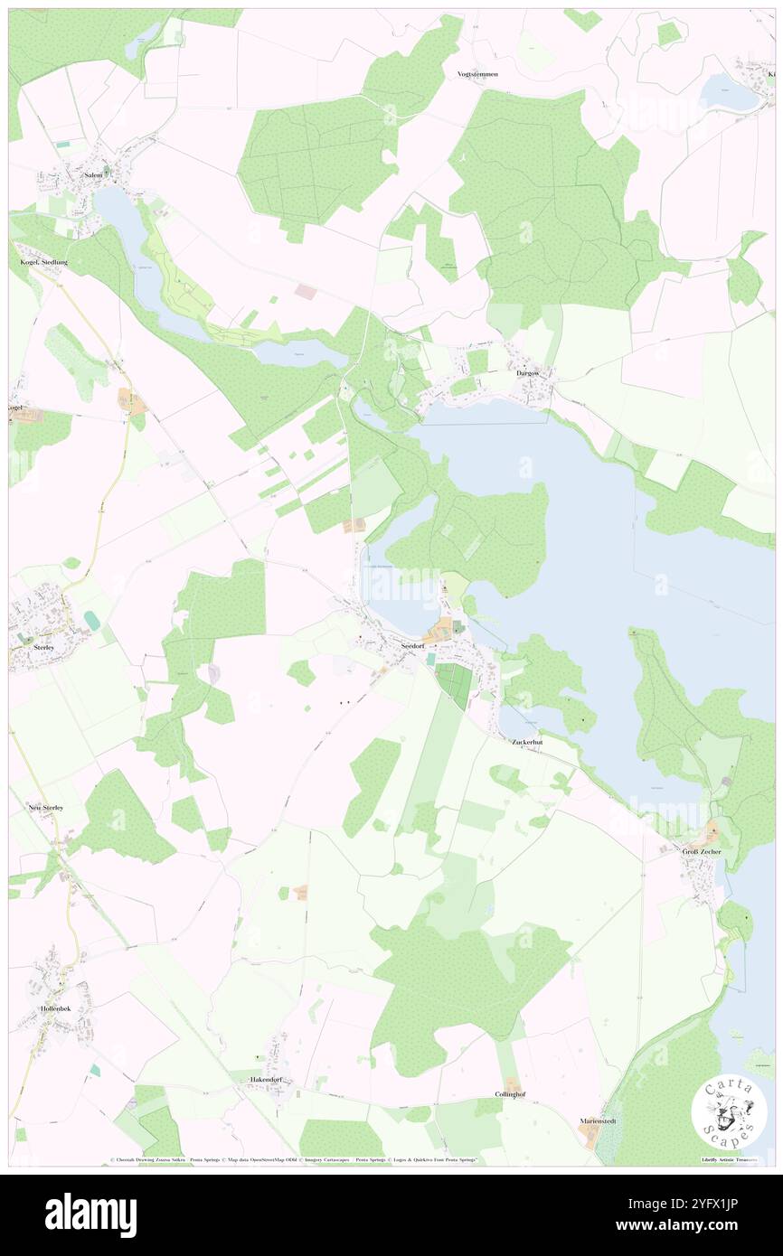 Kuchen-See, DE, Deutschland, Schleswig-Holstein, N 53 37' 26'', N 10 51' 52''', Karte, Kartenausgabe 2024. Erkunden Sie Cartascapes, eine Karte, die die vielfältigen Landschaften, Kulturen und Ökosysteme der Erde enthüllt. Reisen Sie durch Zeit und Raum und entdecken Sie die Verflechtungen der Vergangenheit, Gegenwart und Zukunft unseres Planeten. Stockfoto