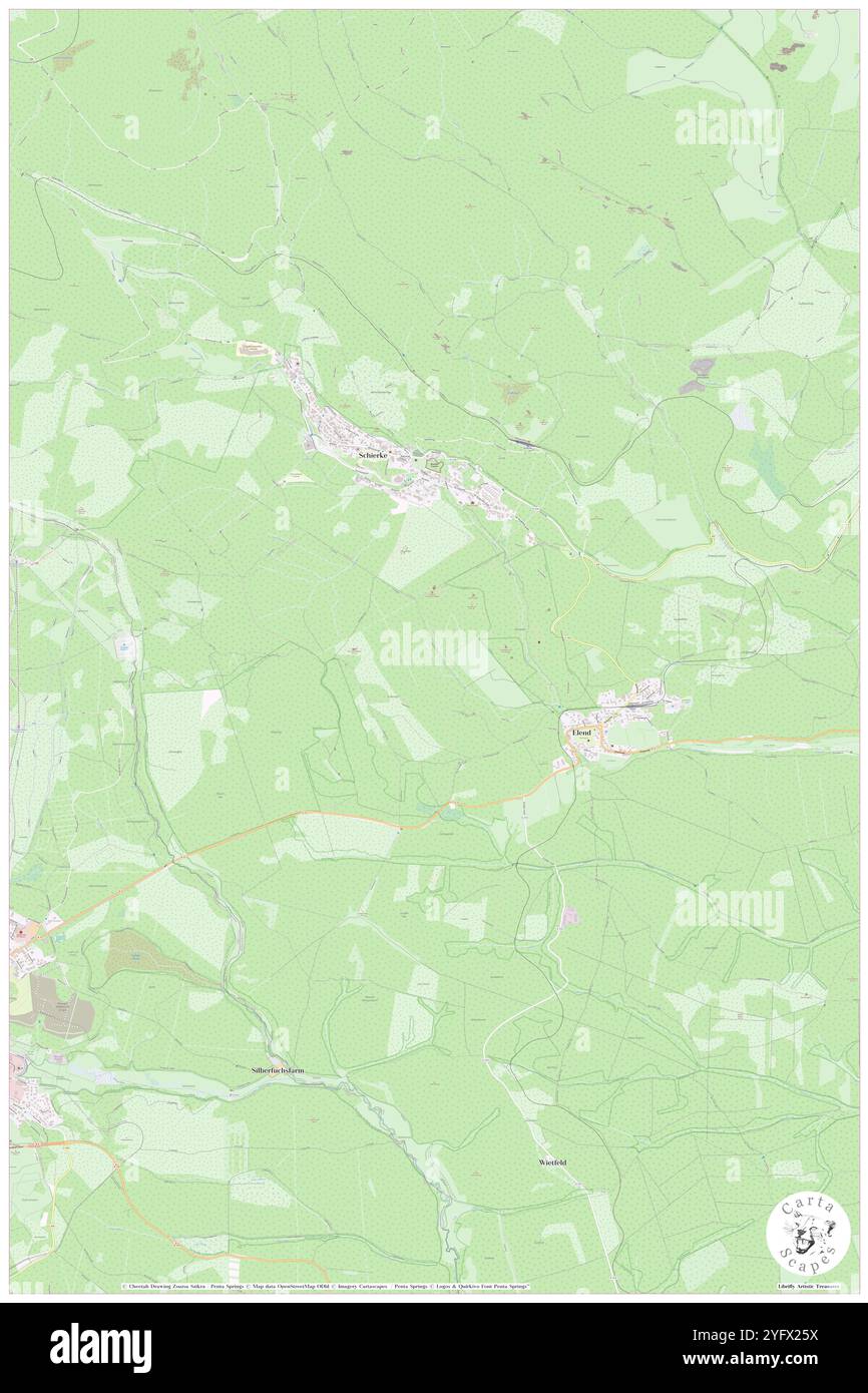 Mauseklippe, DE, Deutschland, N 51 45' 0'', N 10 40' 0'', Karte, Cartascapes Map, veröffentlicht 2024. Erkunden Sie Cartascapes, eine Karte, die die vielfältigen Landschaften, Kulturen und Ökosysteme der Erde enthüllt. Reisen Sie durch Zeit und Raum und entdecken Sie die Verflechtungen der Vergangenheit, Gegenwart und Zukunft unseres Planeten. Stockfoto