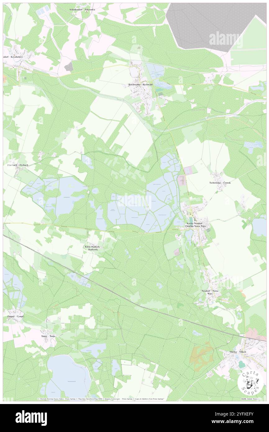 Blumenthalteich, DE, Deutschland, Sachsen, N 51 21' 8''', N 14 39' 37''', Karte, Cartascapes Map 2024 veröffentlicht. Erkunden Sie Cartascapes, eine Karte, die die vielfältigen Landschaften, Kulturen und Ökosysteme der Erde enthüllt. Reisen Sie durch Zeit und Raum und entdecken Sie die Verflechtungen der Vergangenheit, Gegenwart und Zukunft unseres Planeten. Stockfoto