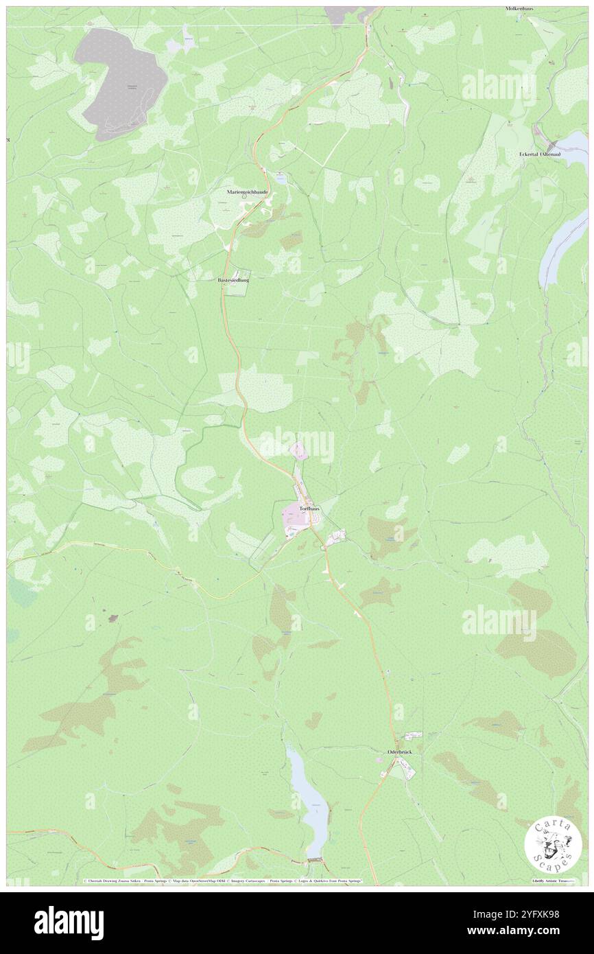 Telekom-Sendemast Torfhaus, DE, Deutschland, Niedersachsen, N 51 48' 31''', N 10 32' 5''', Karte, Cartascapes Map 2024 veröffentlicht. Erkunden Sie Cartascapes, eine Karte, die die vielfältigen Landschaften, Kulturen und Ökosysteme der Erde enthüllt. Reisen Sie durch Zeit und Raum und entdecken Sie die Verflechtungen der Vergangenheit, Gegenwart und Zukunft unseres Planeten. Stockfoto