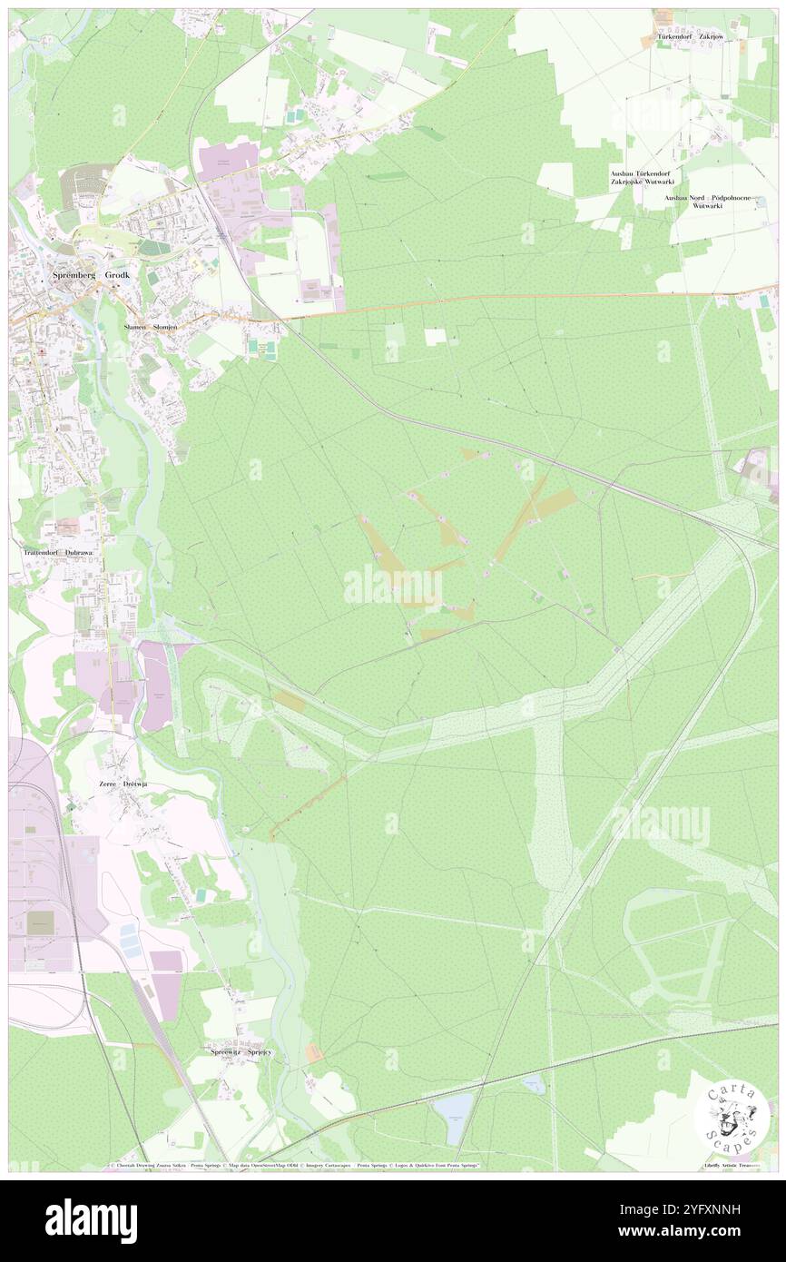 Fuhrlaender FL-2500 Windkraftanlage Spremberg 3, DE, Deutschland, Brandenburg, N 51 32' 44''', N 14 25' 11''', Karte, Cartascapes Map veröffentlicht 2024. Erkunden Sie Cartascapes, eine Karte, die die vielfältigen Landschaften, Kulturen und Ökosysteme der Erde enthüllt. Reisen Sie durch Zeit und Raum und entdecken Sie die Verflechtungen der Vergangenheit, Gegenwart und Zukunft unseres Planeten. Stockfoto