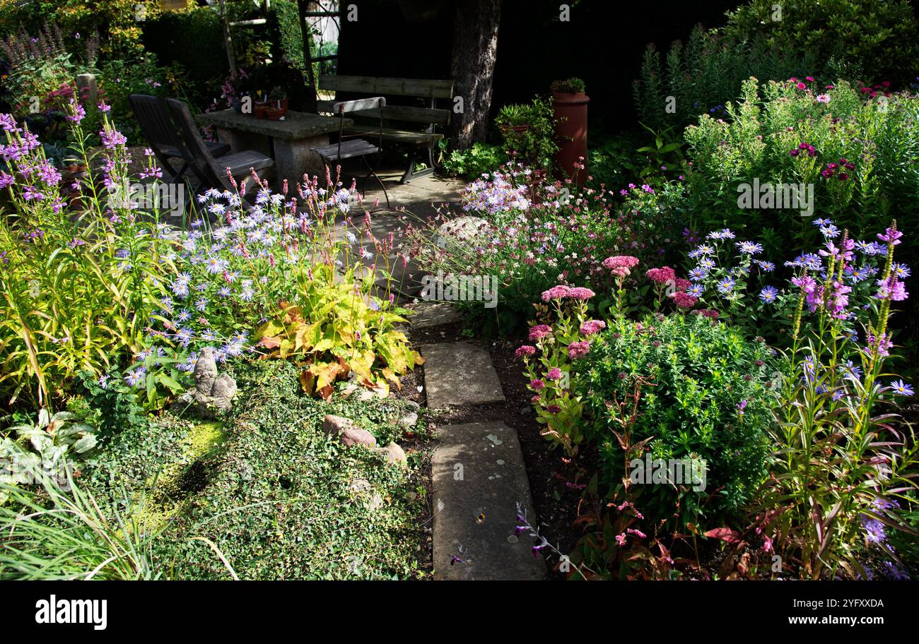 21 Chapel Street Cottage Garden Stockfoto