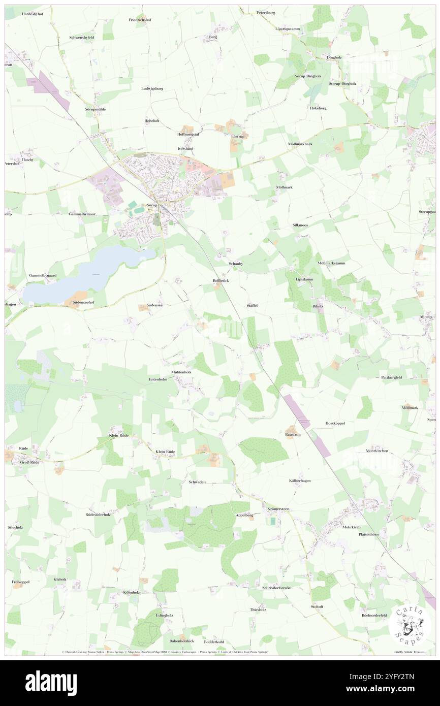 Suedenseeholz, DE, Deutschland, Schleswig-Holstein, N 54 42' 0'', N 9 40' 59''', Karte, Karte, Kartenausgabe 2024. Erkunden Sie Cartascapes, eine Karte, die die vielfältigen Landschaften, Kulturen und Ökosysteme der Erde enthüllt. Reisen Sie durch Zeit und Raum und entdecken Sie die Verflechtungen der Vergangenheit, Gegenwart und Zukunft unseres Planeten. Stockfoto