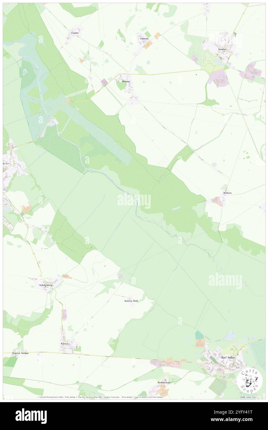 Muhlenbach, DE, Deutschland, Mecklenburg-Vorpommern, N 54 8' 49''', N 12 37' 19''', Karte, Karte, Kartenausgabe 2024. Erkunden Sie Cartascapes, eine Karte, die die vielfältigen Landschaften, Kulturen und Ökosysteme der Erde enthüllt. Reisen Sie durch Zeit und Raum und entdecken Sie die Verflechtungen der Vergangenheit, Gegenwart und Zukunft unseres Planeten. Stockfoto