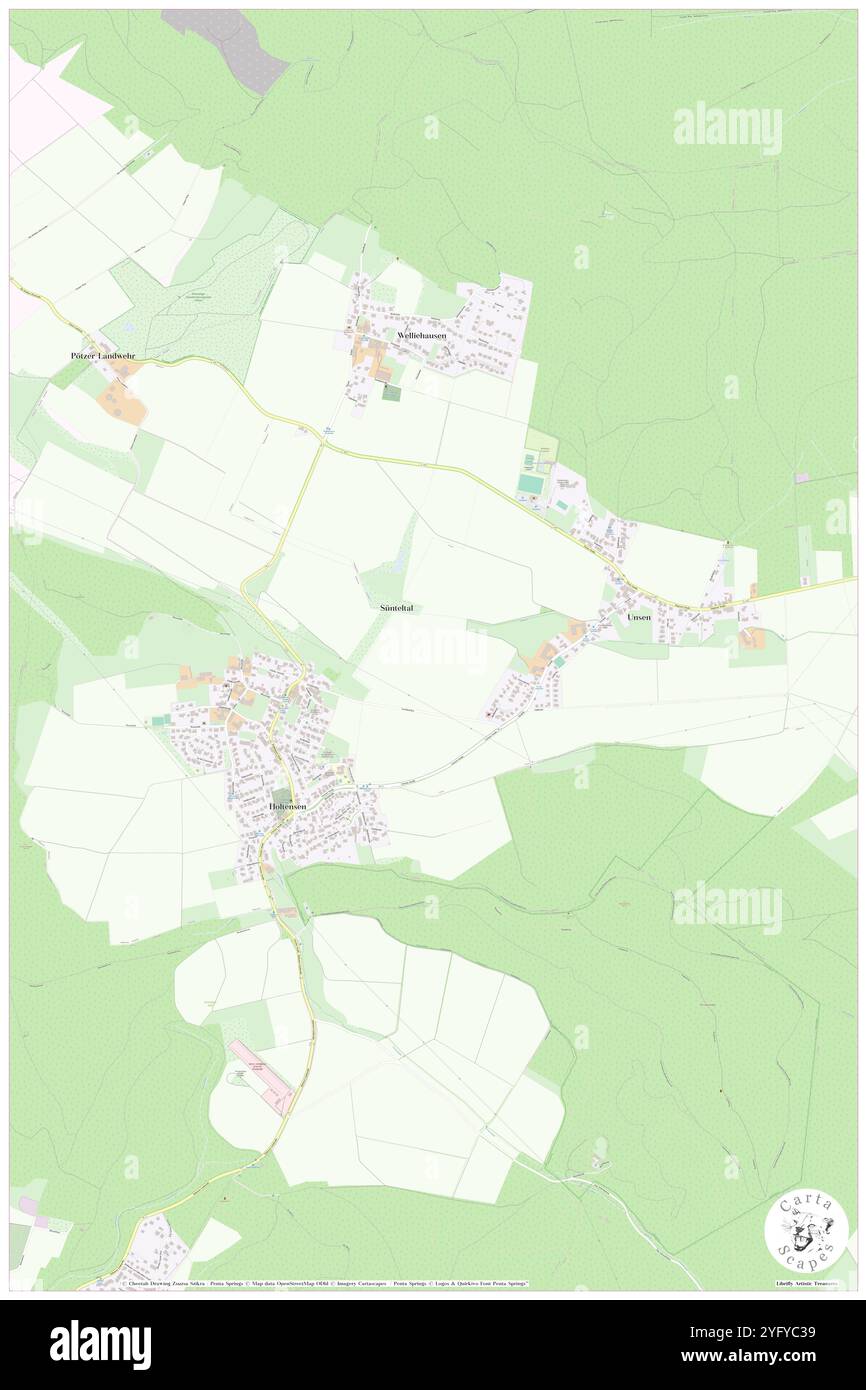 Holtensen, Deutschland, Niedersachsen, N 51 33' 42''', N 9 53' 25''', Karte, Cartascapes Map 2024 veröffentlicht. Erkunden Sie Cartascapes, eine Karte, die die vielfältigen Landschaften, Kulturen und Ökosysteme der Erde enthüllt. Reisen Sie durch Zeit und Raum und entdecken Sie die Verflechtungen der Vergangenheit, Gegenwart und Zukunft unseres Planeten. Stockfoto