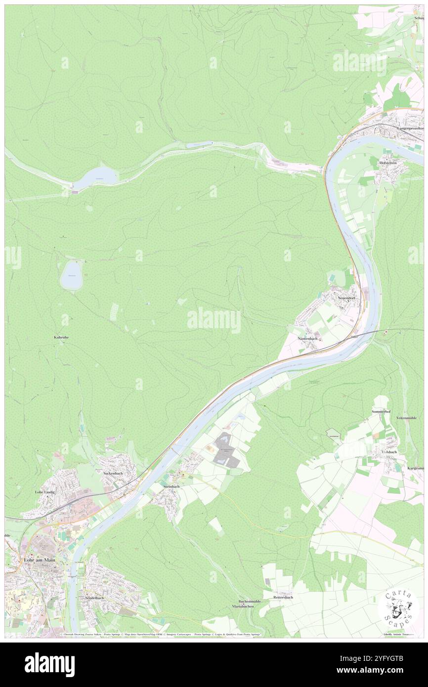 Neuendorf, Deutschland, Thüringen, N 50 49' 36''', N 10 16' 37''', Karte, Karte, Kartenausgabe 2024. Erkunden Sie Cartascapes, eine Karte, die die vielfältigen Landschaften, Kulturen und Ökosysteme der Erde enthüllt. Reisen Sie durch Zeit und Raum und entdecken Sie die Verflechtungen der Vergangenheit, Gegenwart und Zukunft unseres Planeten. Stockfoto