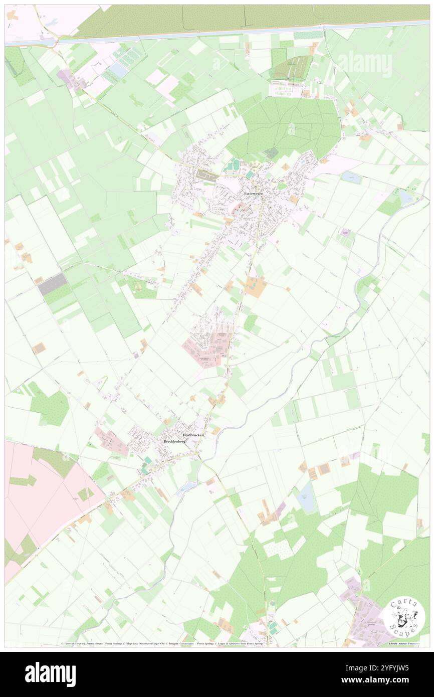 Lattensberg, DE, Deutschland, Niedersachsen, N 52 58' 27'', N 7 37' 22'', Karte, Cartascapes Map, veröffentlicht 2024. Erkunden Sie Cartascapes, eine Karte, die die vielfältigen Landschaften, Kulturen und Ökosysteme der Erde enthüllt. Reisen Sie durch Zeit und Raum und entdecken Sie die Verflechtungen der Vergangenheit, Gegenwart und Zukunft unseres Planeten. Stockfoto