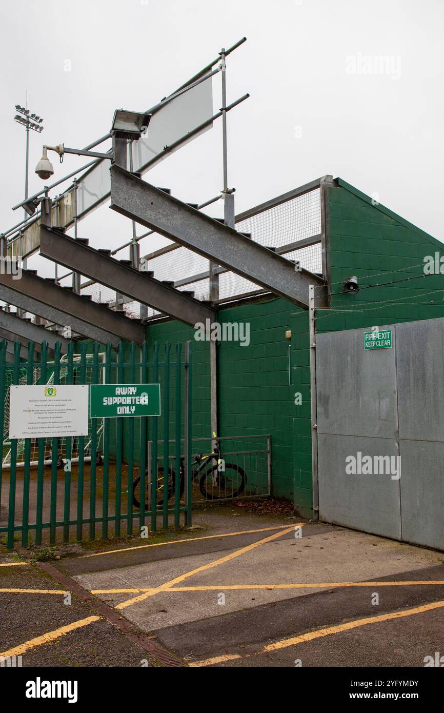 Yeovil Town FC Stadion Huish Park Stockfoto