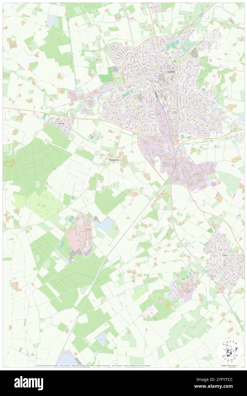 Emmerich, Regierungsbezirk Münster, DE, Deutschland, Nordrhein-Westfalen, n 51 55' 0'', N 7 9' 0'', Karte, Cartascapes Map, veröffentlicht 2024. Erkunden Sie Cartascapes, eine Karte, die die vielfältigen Landschaften, Kulturen und Ökosysteme der Erde enthüllt. Reisen Sie durch Zeit und Raum und entdecken Sie die Verflechtungen der Vergangenheit, Gegenwart und Zukunft unseres Planeten. Stockfoto