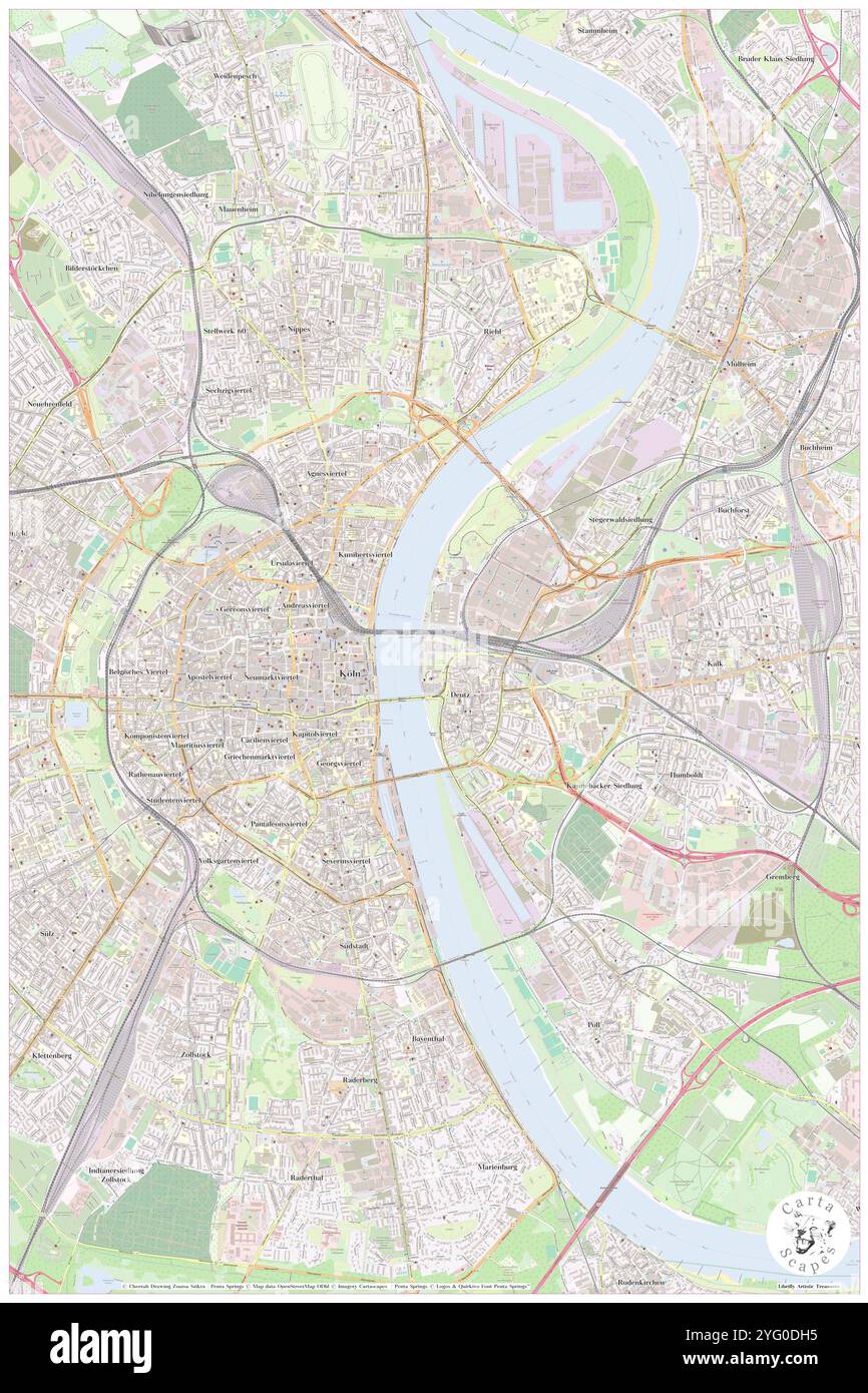 Hotel Tempelhof, Regierungsbezirk Köln, DE, Deutschland, Nordrhein-Westfalen, n 50 56' 23'', N 6 58' 11'', Karte, Cartascapes Map, veröffentlicht 2024. Erkunden Sie Cartascapes, eine Karte, die die vielfältigen Landschaften, Kulturen und Ökosysteme der Erde enthüllt. Reisen Sie durch Zeit und Raum und entdecken Sie die Verflechtungen der Vergangenheit, Gegenwart und Zukunft unseres Planeten. Stockfoto