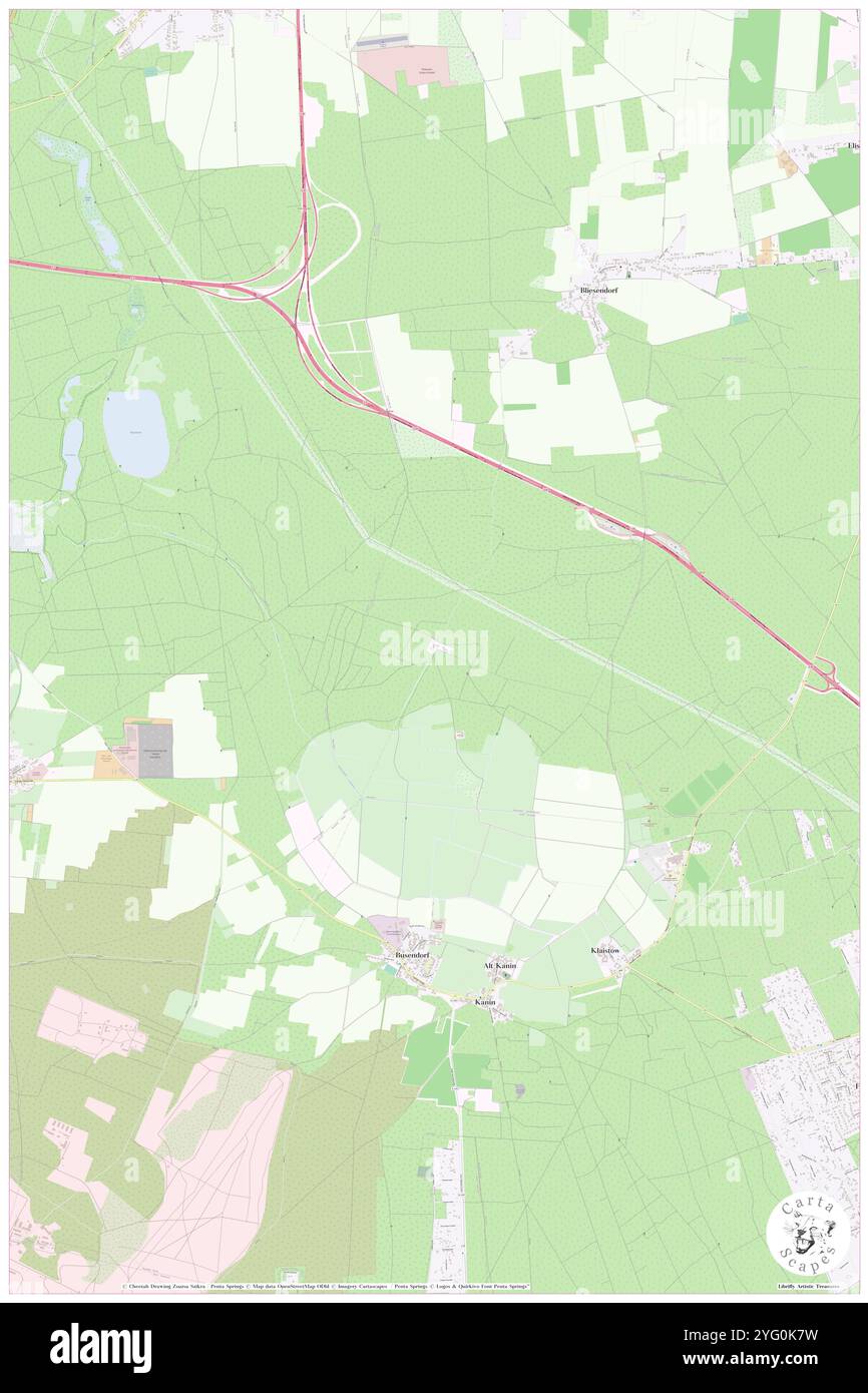 Resau, DE, Deutschland, Brandenburg, N 52 18' 41''', N 12 49' 51''', Karte, Cartascapes Map veröffentlicht 2024. Erkunden Sie Cartascapes, eine Karte, die die vielfältigen Landschaften, Kulturen und Ökosysteme der Erde enthüllt. Reisen Sie durch Zeit und Raum und entdecken Sie die Verflechtungen der Vergangenheit, Gegenwart und Zukunft unseres Planeten. Stockfoto