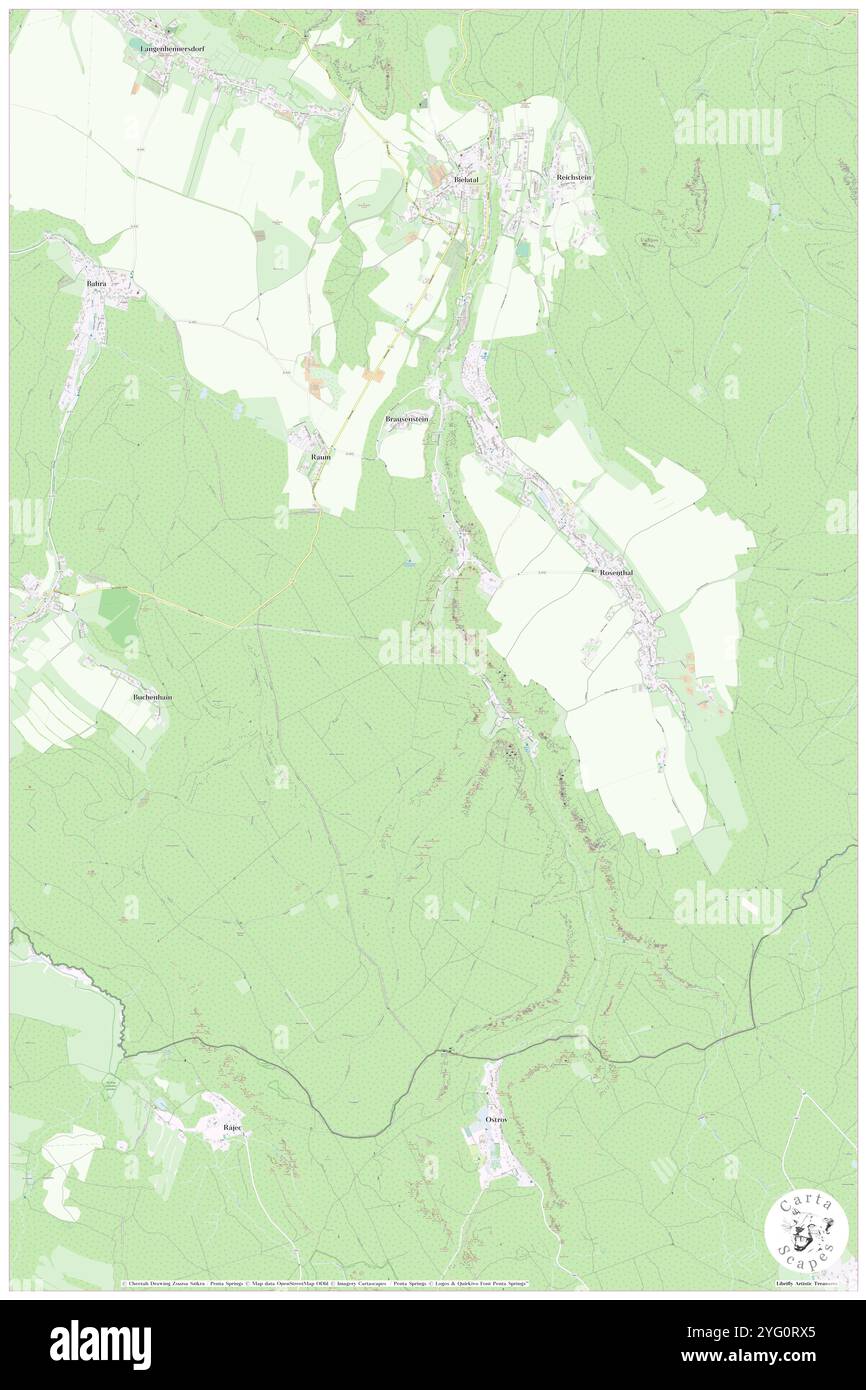 Johanniswacht, Deutschland, Sachsen, N 50 50' 26'', N 14 2' 24''', Karte, Cartascapes Map, veröffentlicht 2024. Erkunden Sie Cartascapes, eine Karte, die die vielfältigen Landschaften, Kulturen und Ökosysteme der Erde enthüllt. Reisen Sie durch Zeit und Raum und entdecken Sie die Verflechtungen der Vergangenheit, Gegenwart und Zukunft unseres Planeten. Stockfoto