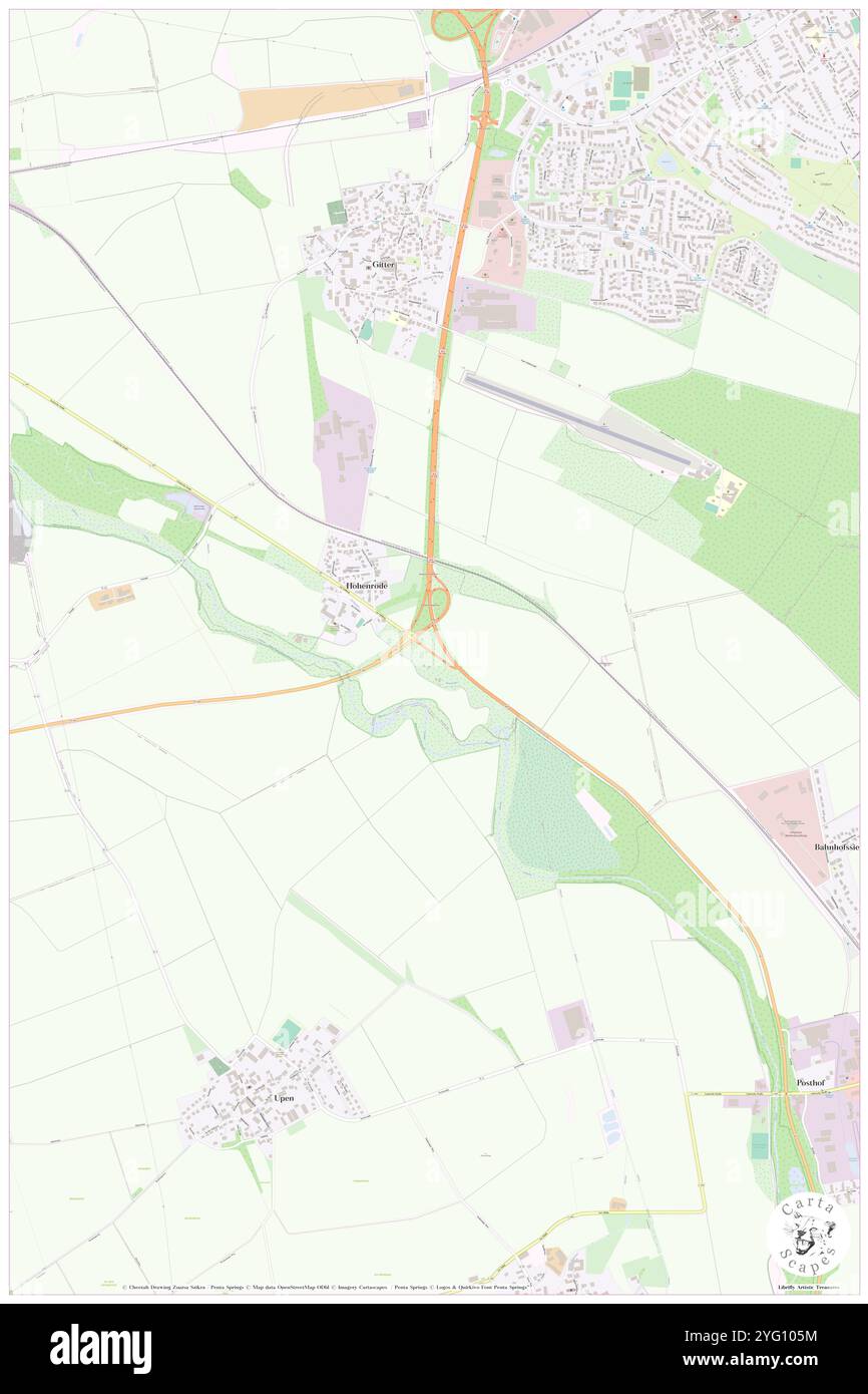 Hohenrode, DE, Deutschland, Niedersachsen, N 52 1' 32''', N 10 21' 0''', Karte, Cartascapes Map veröffentlicht 2024. Erkunden Sie Cartascapes, eine Karte, die die vielfältigen Landschaften, Kulturen und Ökosysteme der Erde enthüllt. Reisen Sie durch Zeit und Raum und entdecken Sie die Verflechtungen der Vergangenheit, Gegenwart und Zukunft unseres Planeten. Stockfoto