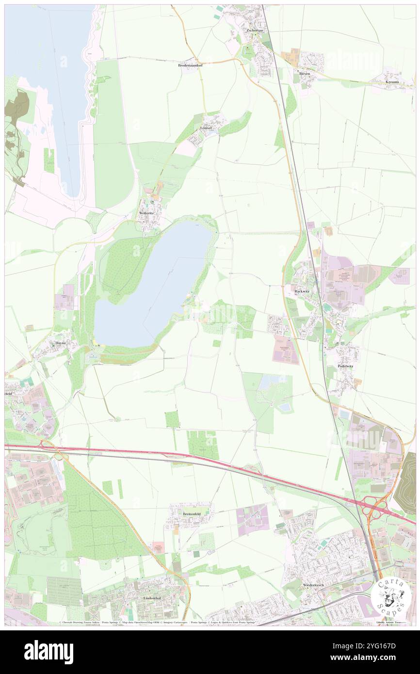 Koemmlitz, DE, Deutschland, Sachsen, N 51 26' 7''', N 12 20' 56''', Karte, Cartascapes Map veröffentlicht 2024. Erkunden Sie Cartascapes, eine Karte, die die vielfältigen Landschaften, Kulturen und Ökosysteme der Erde enthüllt. Reisen Sie durch Zeit und Raum und entdecken Sie die Verflechtungen der Vergangenheit, Gegenwart und Zukunft unseres Planeten. Stockfoto