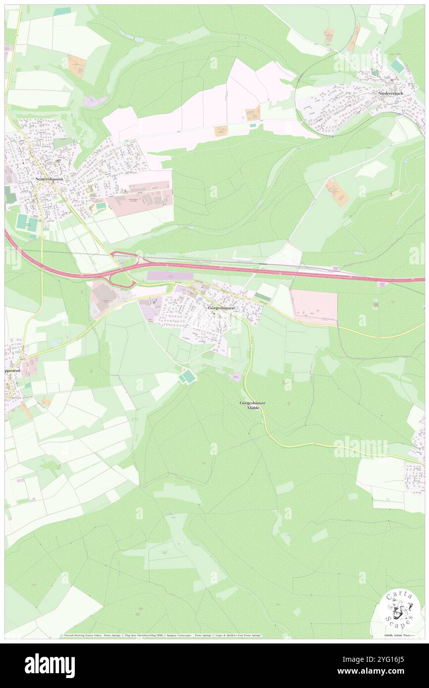 Goergeshausen, DE, Deutschland, Rheinland-Pfalz, N 50 25' 0''', N 7 57' 0''', Karte, Cartascapes Map veröffentlicht 2024. Erkunden Sie Cartascapes, eine Karte, die die vielfältigen Landschaften, Kulturen und Ökosysteme der Erde enthüllt. Reisen Sie durch Zeit und Raum und entdecken Sie die Verflechtungen der Vergangenheit, Gegenwart und Zukunft unseres Planeten. Stockfoto