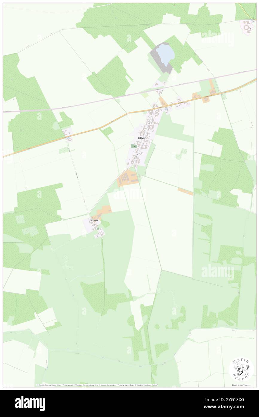 Klaeden, DE, Deutschland, Sachsen-Anhalt, N 52 51' 52''', N 11 26' 4''', Karte, Cartascapes Map veröffentlicht 2024. Erkunden Sie Cartascapes, eine Karte, die die vielfältigen Landschaften, Kulturen und Ökosysteme der Erde enthüllt. Reisen Sie durch Zeit und Raum und entdecken Sie die Verflechtungen der Vergangenheit, Gegenwart und Zukunft unseres Planeten. Stockfoto