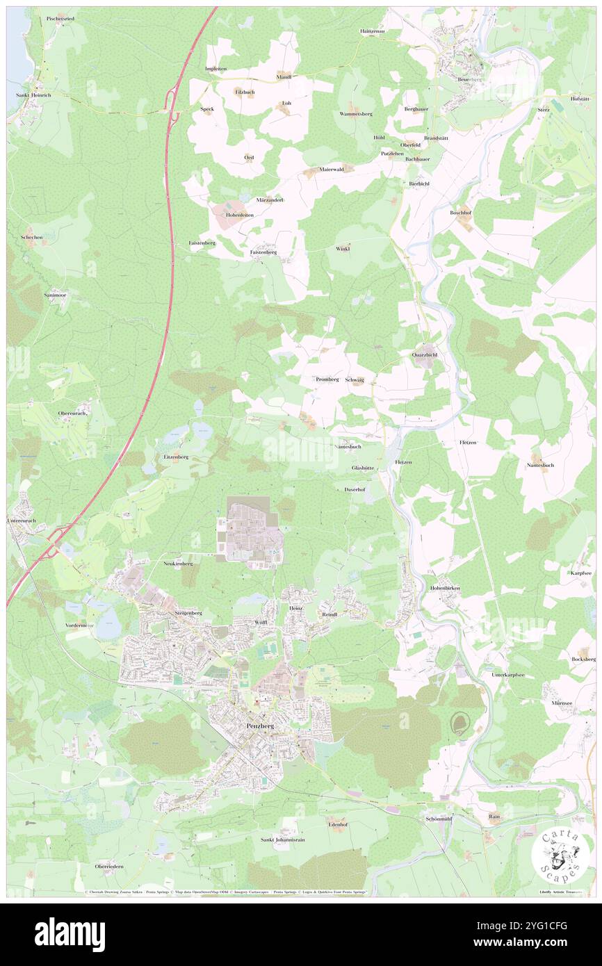 Ringsee Filz, DE, Deutschland, Bayern, N 47 46' 59''', N 11 22' 59''', Karte, Cartascapes Map veröffentlicht 2024. Erkunden Sie Cartascapes, eine Karte, die die vielfältigen Landschaften, Kulturen und Ökosysteme der Erde enthüllt. Reisen Sie durch Zeit und Raum und entdecken Sie die Verflechtungen der Vergangenheit, Gegenwart und Zukunft unseres Planeten. Stockfoto