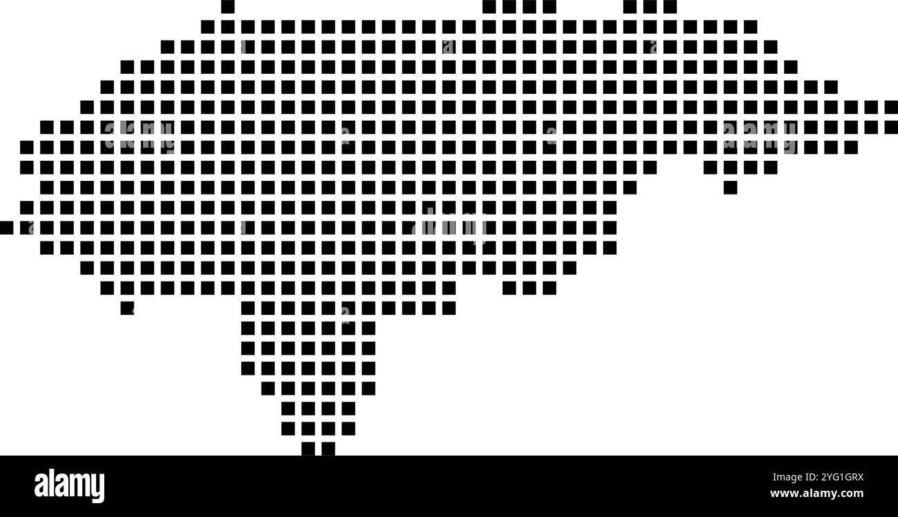 honduras Karte Symbol Illustration Design Stock Vektor