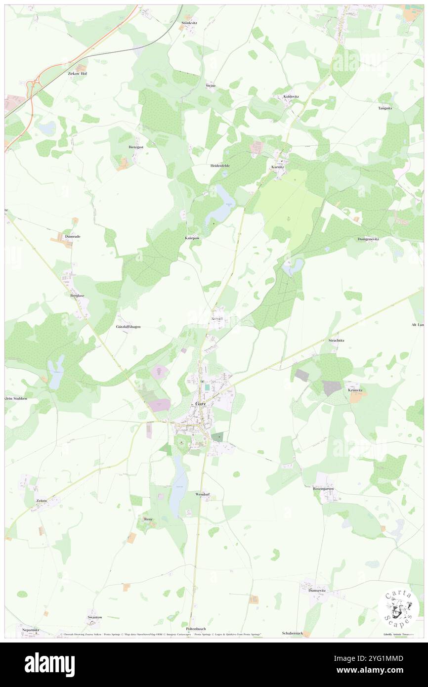 Kowall, DE, Deutschland, Mecklenburg-Vorpommern, N 54 19' 51''', N 13 21' 17''', Karte, Cartascapes Map veröffentlicht 2024. Erkunden Sie Cartascapes, eine Karte, die die vielfältigen Landschaften, Kulturen und Ökosysteme der Erde enthüllt. Reisen Sie durch Zeit und Raum und entdecken Sie die Verflechtungen der Vergangenheit, Gegenwart und Zukunft unseres Planeten. Stockfoto