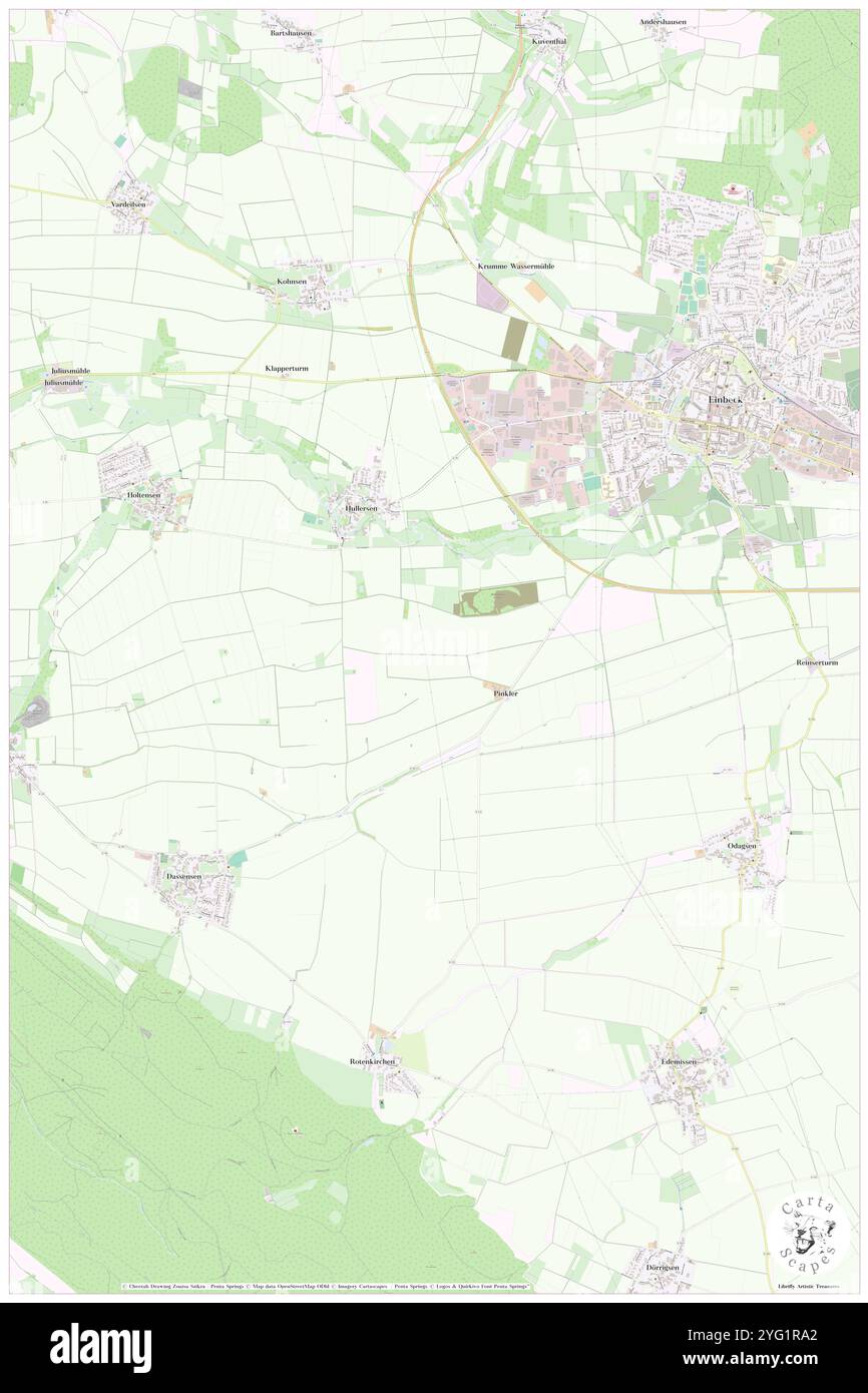 Bensenbach, DE, Deutschland, Niedersachsen, N 51 47' 59''', N 9 49' 59''', Karte, Cartascapes Map, veröffentlicht 2024. Erkunden Sie Cartascapes, eine Karte, die die vielfältigen Landschaften, Kulturen und Ökosysteme der Erde enthüllt. Reisen Sie durch Zeit und Raum und entdecken Sie die Verflechtungen der Vergangenheit, Gegenwart und Zukunft unseres Planeten. Stockfoto