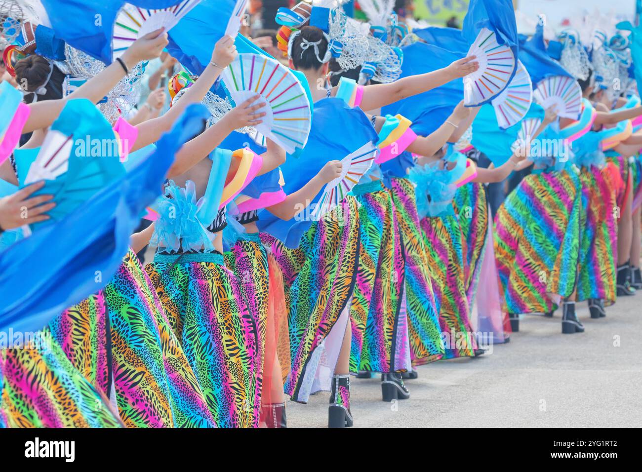 Karneval, Sciacca, Landkreis Agrigento, Sizilien, Italien Stockfoto