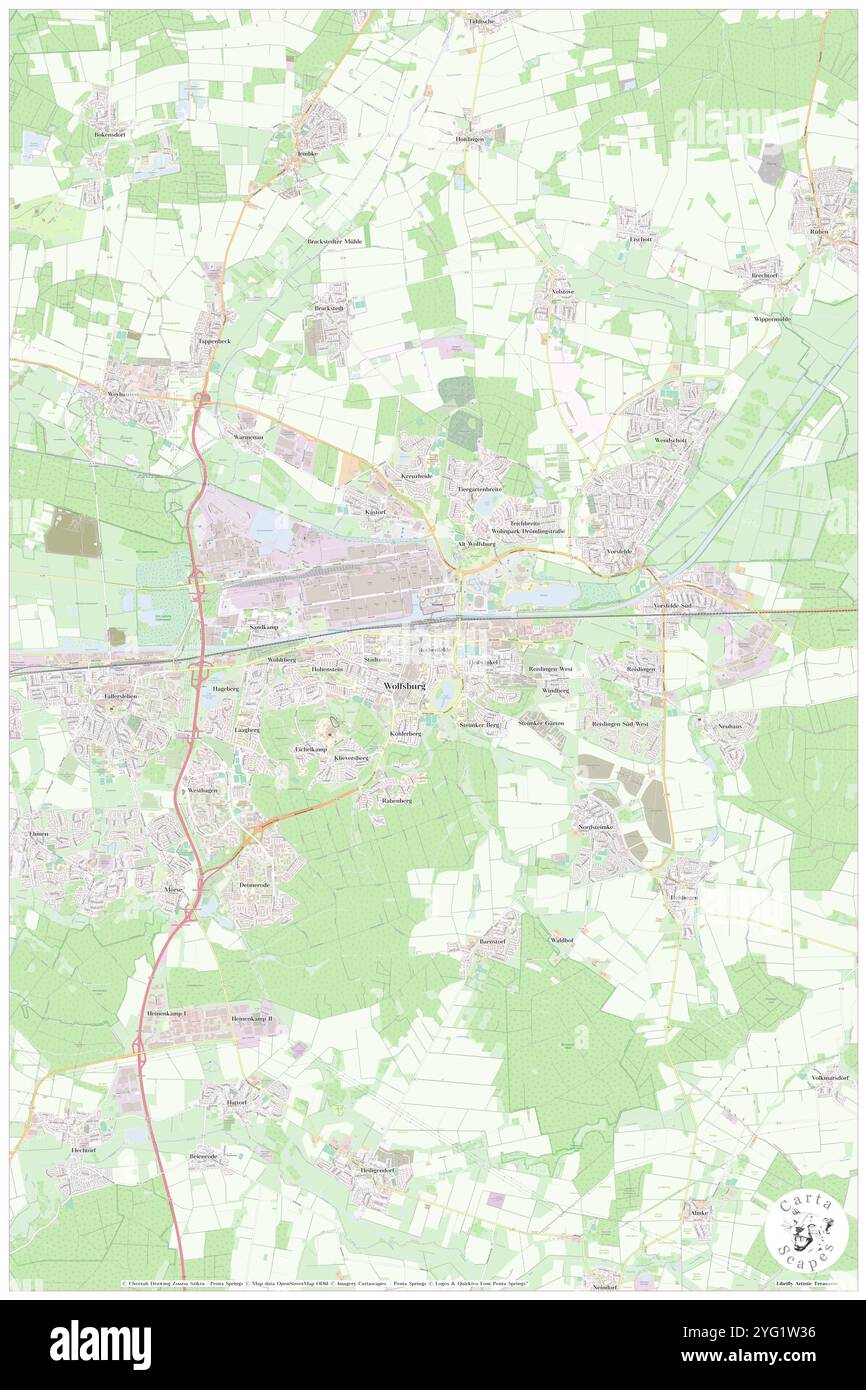 Rothenfelde, DE, Deutschland, Niedersachsen, N 52 25' 37''', N 10 47' 37''', Karte, Cartascapes Map veröffentlicht 2024. Erkunden Sie Cartascapes, eine Karte, die die vielfältigen Landschaften, Kulturen und Ökosysteme der Erde enthüllt. Reisen Sie durch Zeit und Raum und entdecken Sie die Verflechtungen der Vergangenheit, Gegenwart und Zukunft unseres Planeten. Stockfoto