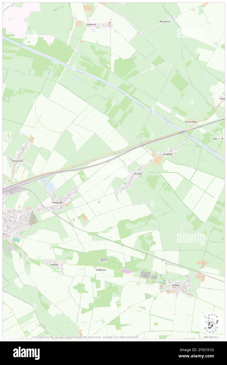 Weddendorf, DE, Deutschland, Sachsen-Anhalt, N 52 26' 16''', N 11 1' 8''', Karte, Kartenausgabe 2024. Erkunden Sie Cartascapes, eine Karte, die die vielfältigen Landschaften, Kulturen und Ökosysteme der Erde enthüllt. Reisen Sie durch Zeit und Raum und entdecken Sie die Verflechtungen der Vergangenheit, Gegenwart und Zukunft unseres Planeten. Stockfoto